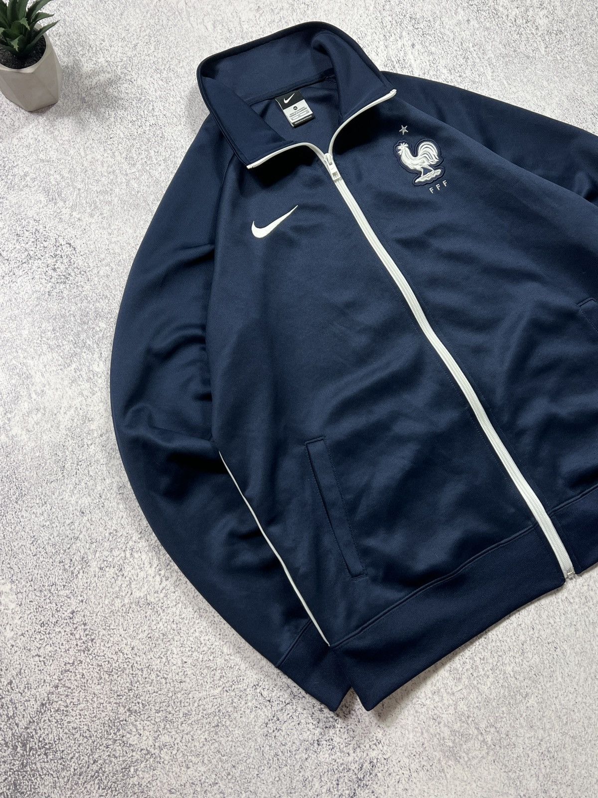 Nike Nike France Y2K Blockcore Track Top Jacket Size US XL / EU 56 / 4 - 3 Thumbnail