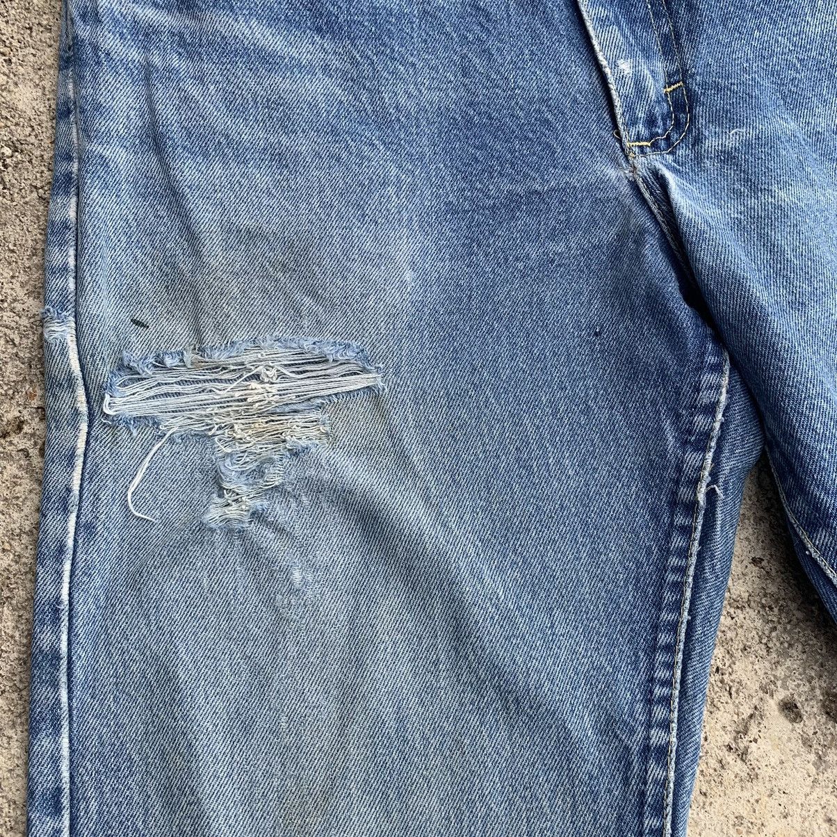 Lee Vintage 90s Lee USA Straight Leg Distressed Jeans W30X30 Size US 30 / EU 46 - 6 Thumbnail