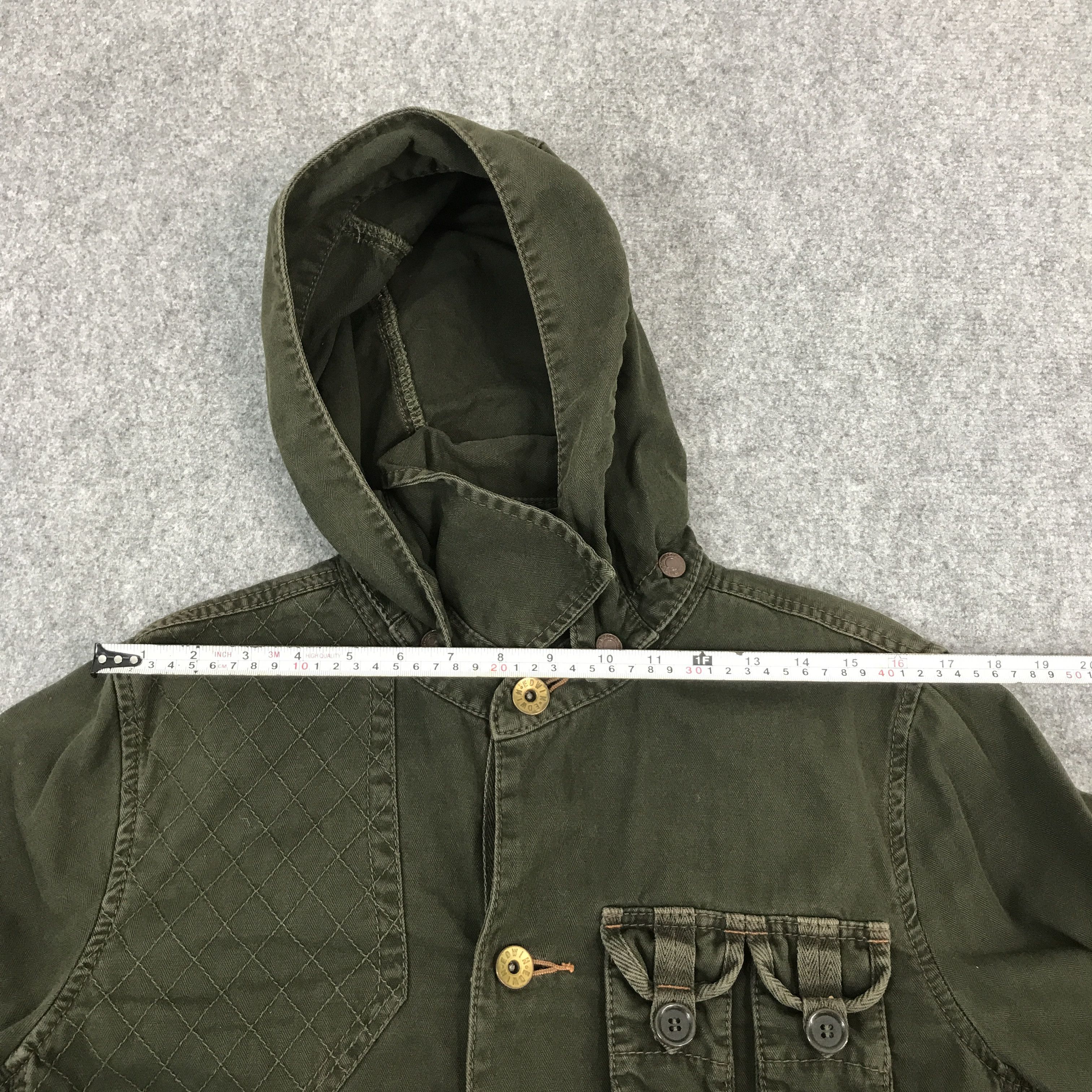 Edwin × Japanese Brand EDWIN TACTICAL POCKET BUTTON JACKET Size US M / EU 48-50 / 2 - 9 Thumbnail
