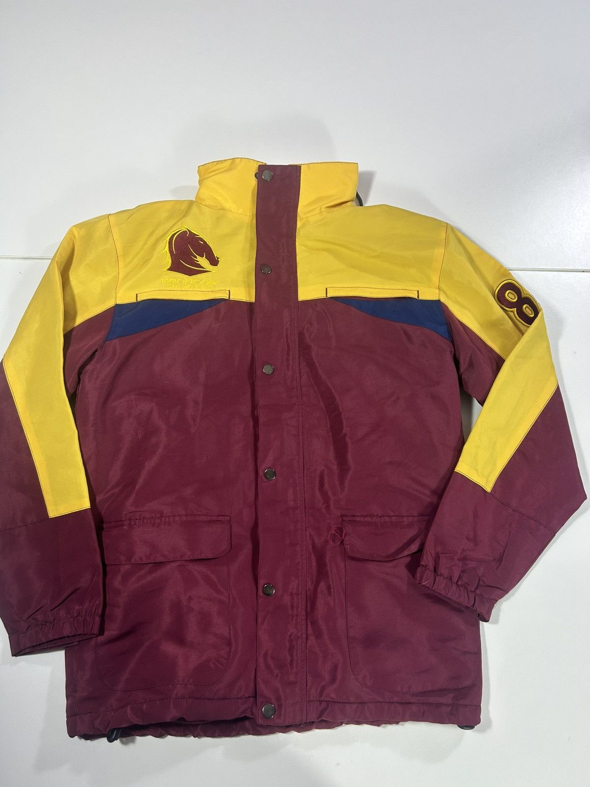 Other RARE NRL SUPPORTER BRISBANE BRONCOS 88 RUGBY JACKET LADIES Size XL / US 12-14 / IT 48-50 - 1 Thumbnail