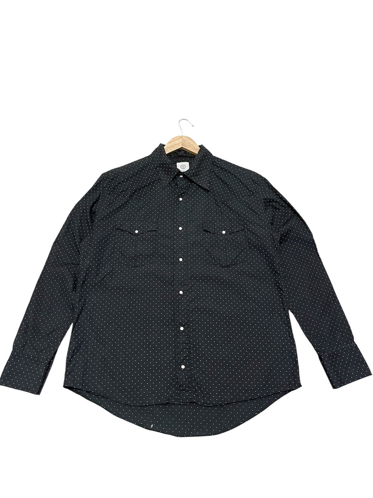 Visvim Visvim Polka dot Button Up Long Sleeve Tshirt (M) Size US M / EU 48-50 / 2 - 5 Thumbnail