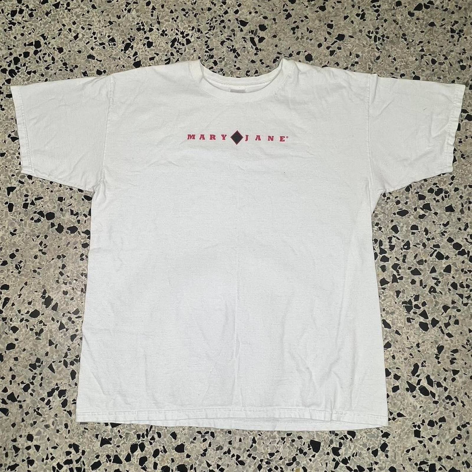 Japanese Brand × Vintage VINTAGE Y2K MARY JANE “NO PAIN, NO JANE” TEE Size US L / EU 52-54 / 3 - 2 Thumbnail