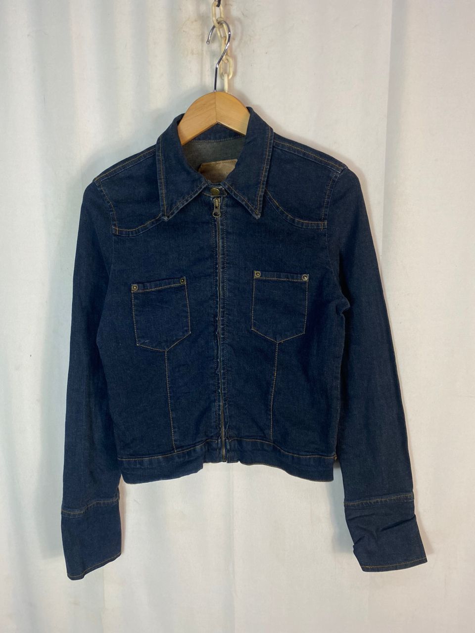 Zara Trf jeans button up jacket Size XS / US 0-2 / IT 36-38 - 18 Thumbnail