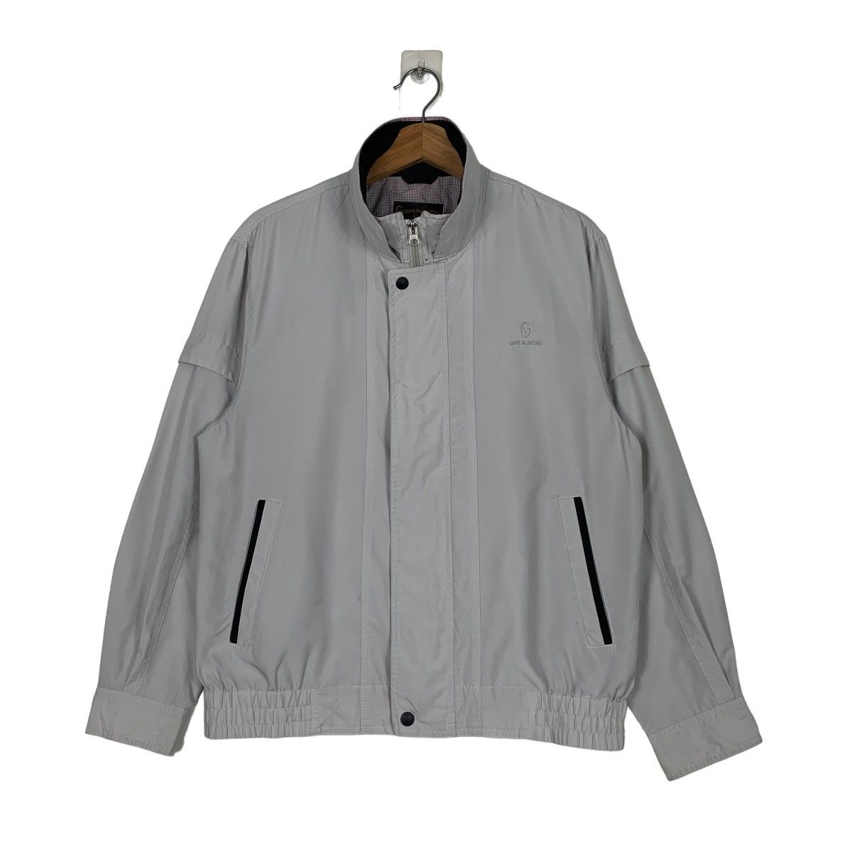 Gianni Valentino GIANNI VALENTINO Embroidery Logo Casual Jacket #0132-C7 Size US M / EU 48-50 / 2 - 1 Thumbnail