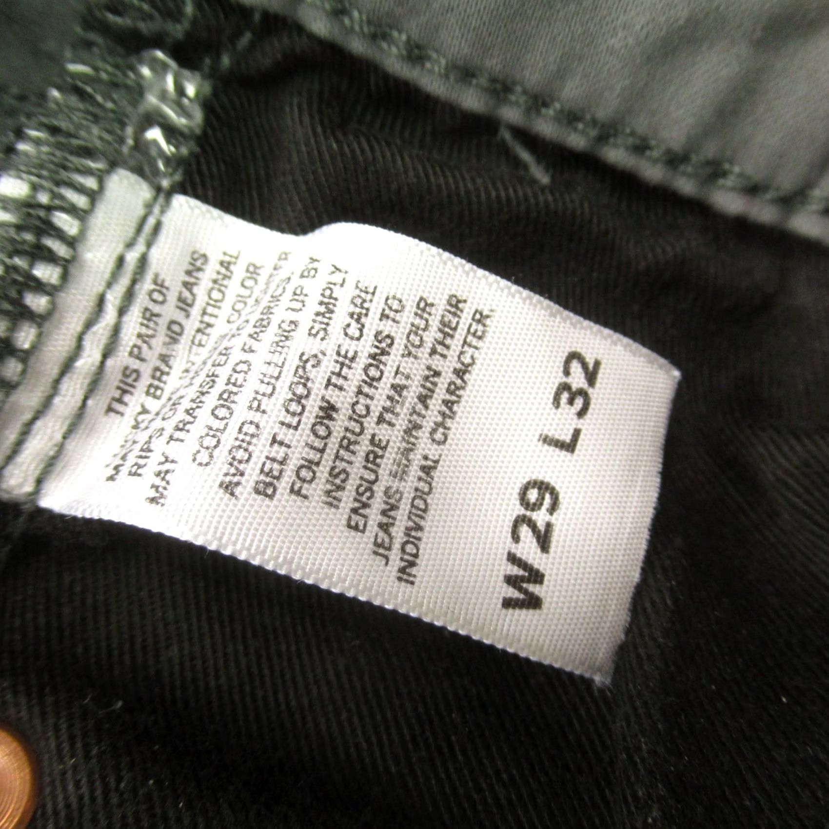 Lucky Brand Lucky Brand Jeans Womens Straight Gray Pockets Lightweight 29X32 Denim Outdoor Winter Summer Spring Fall Regular Womens Size 29" - 4 Thumbnail