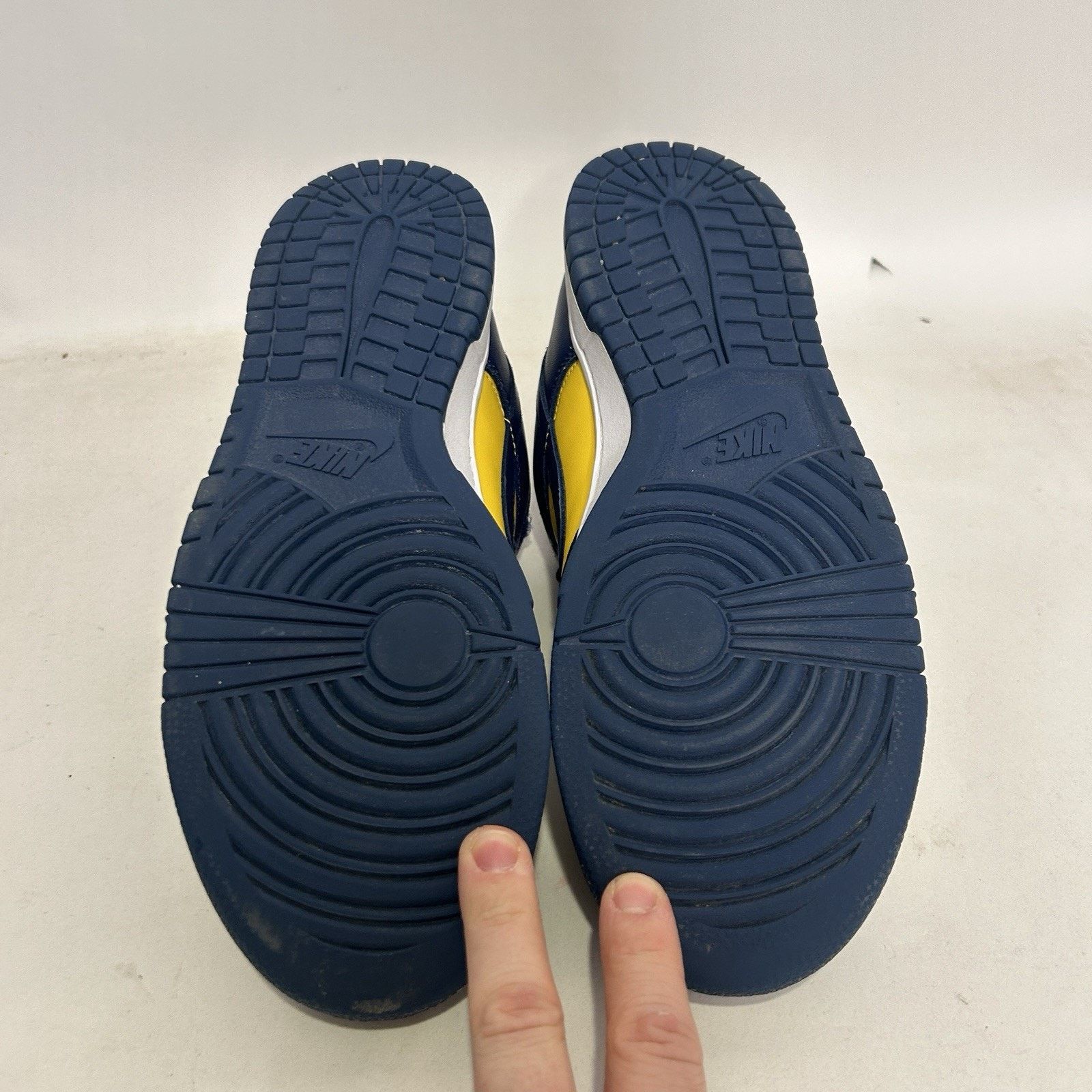 Nike Nike Dunk Low Retro “Michigan/Yellow Blue” Size US 9 / EU 42 - 7 Thumbnail