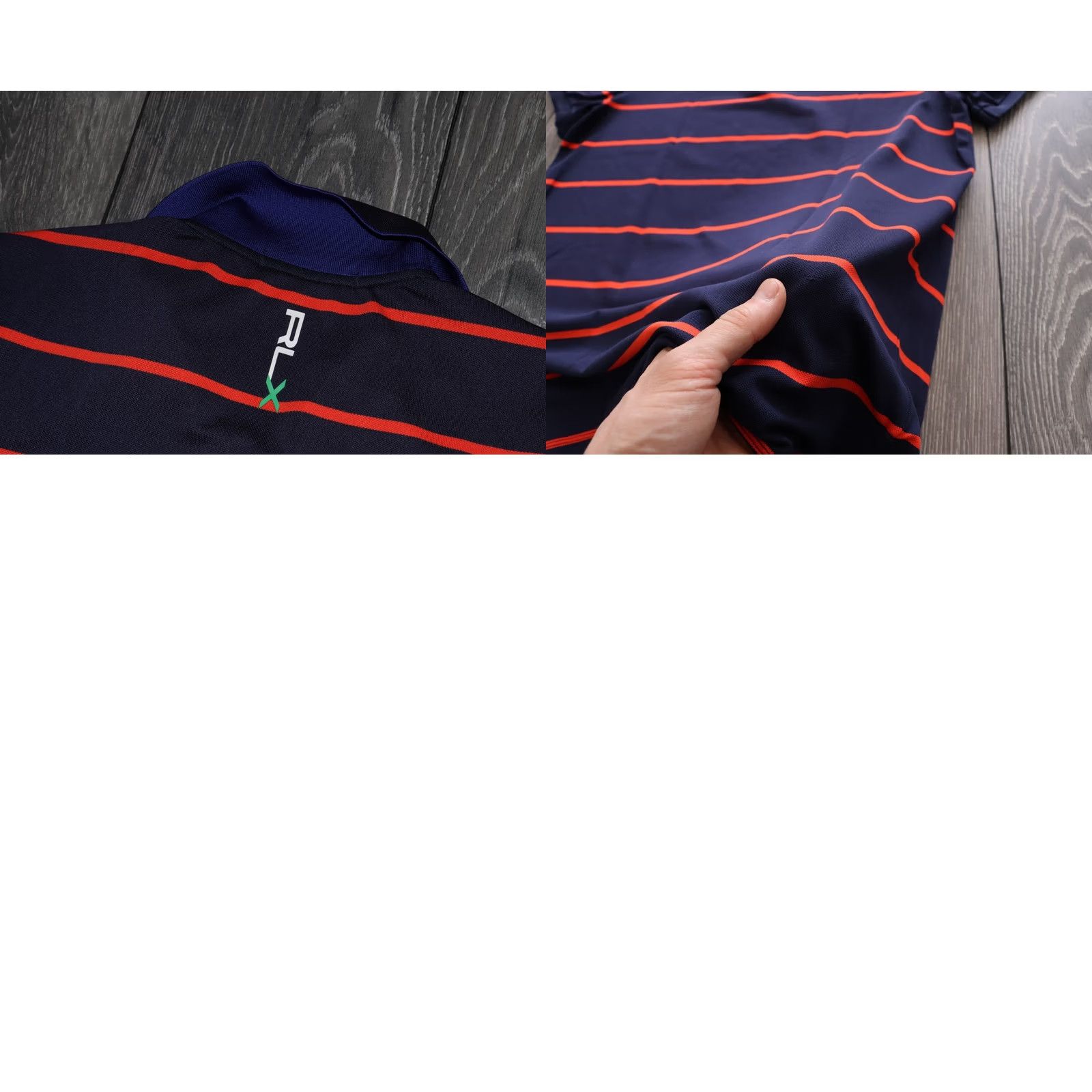 Ralph Lauren POLO RALPH LAUREN RLX STRIPED SHORT SLEEVE GOLF POLO NAVY RED MENS SIZE M Multicolor Striped Short Sleeve Polo Golf RLX Logo Regular Fit Men’s Polo Size US M / EU 48-50 / 2 - 8 Thumbnail
