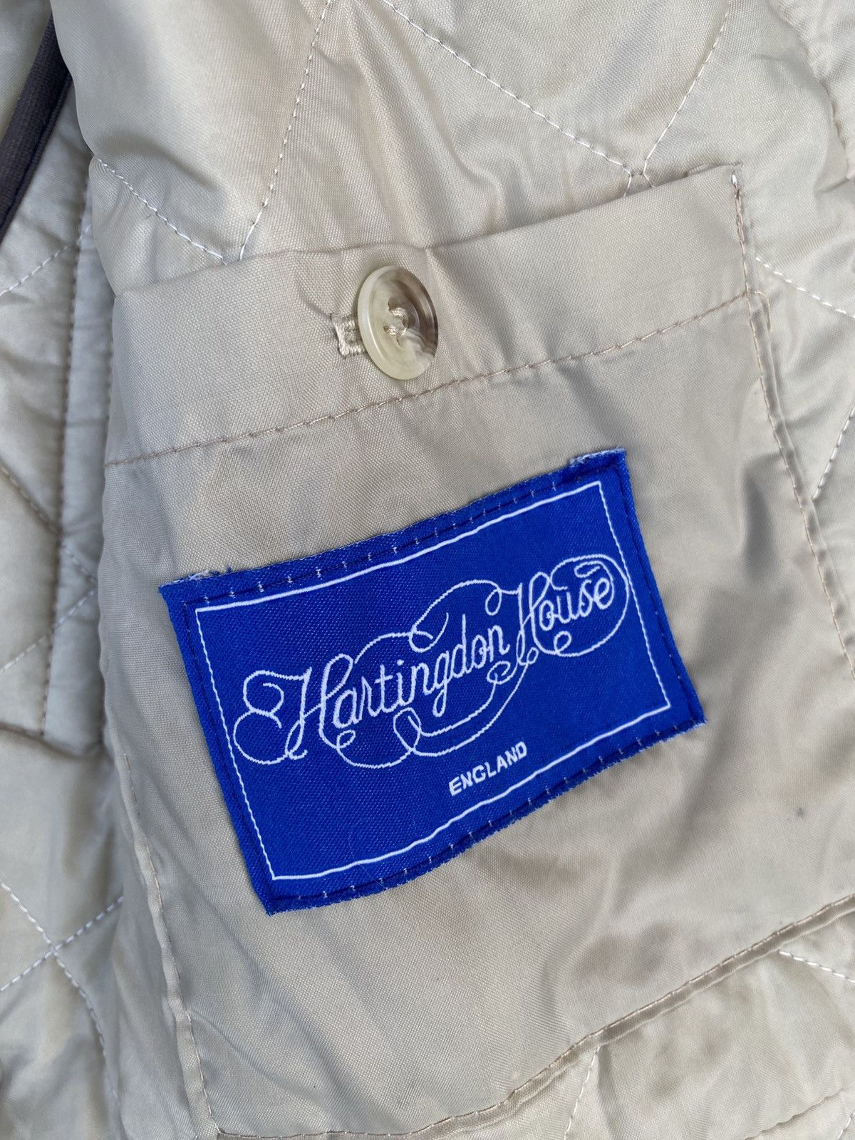Barbour Vintage Hartingdon House Quilted Jacket. #E10 Size US L / EU 52-54 / 3 - 10 Thumbnail