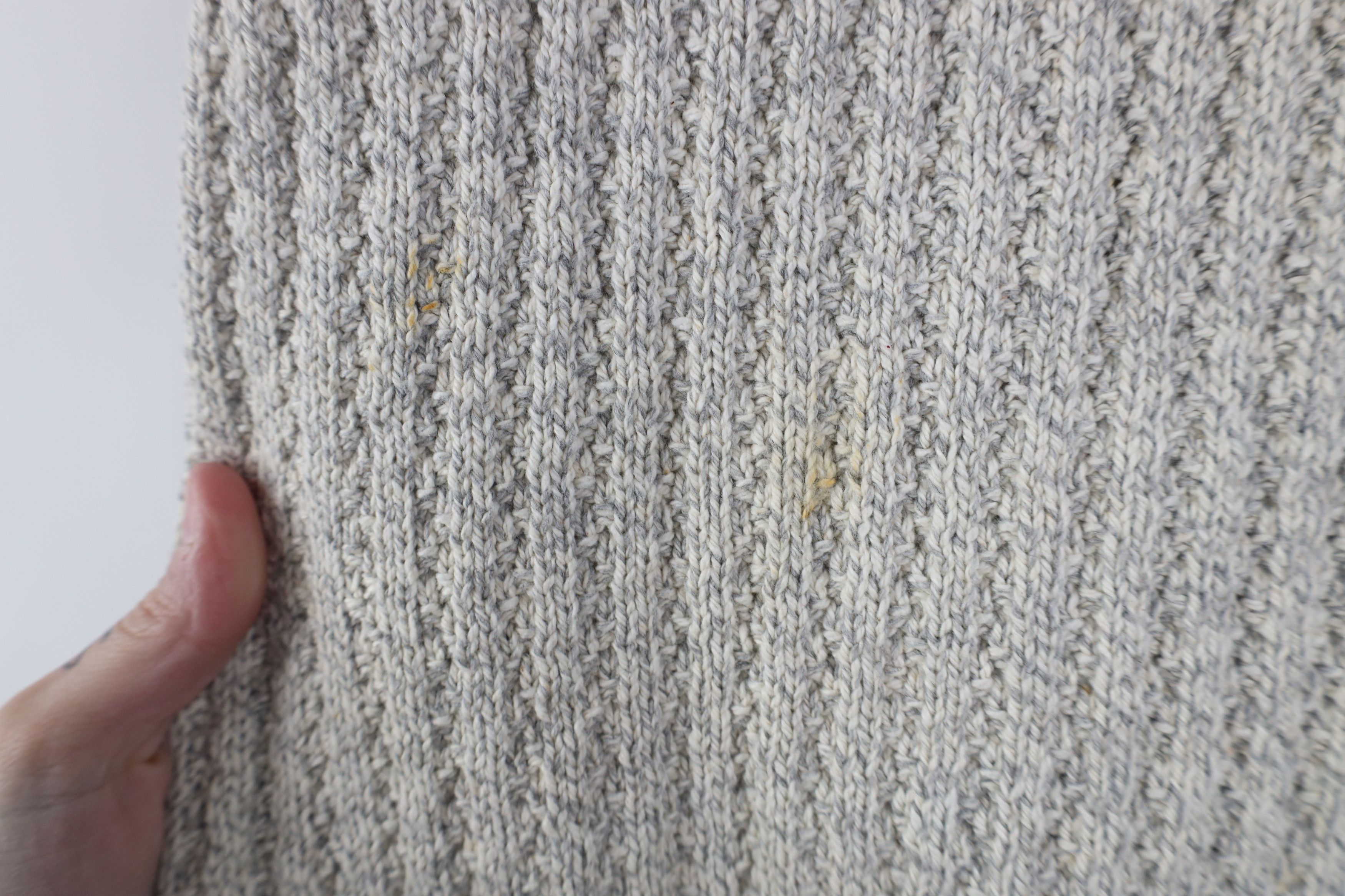 Vintage Vintage 90s Streetwear Cotton Ribbed Knit Sweater Vest USA Size US M / EU 48-50 / 2 - 9 Thumbnail