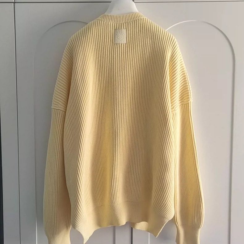 Loewe LOEWE Loose knit sweater coat Size S / US 4 / IT 40 - 2 Thumbnail