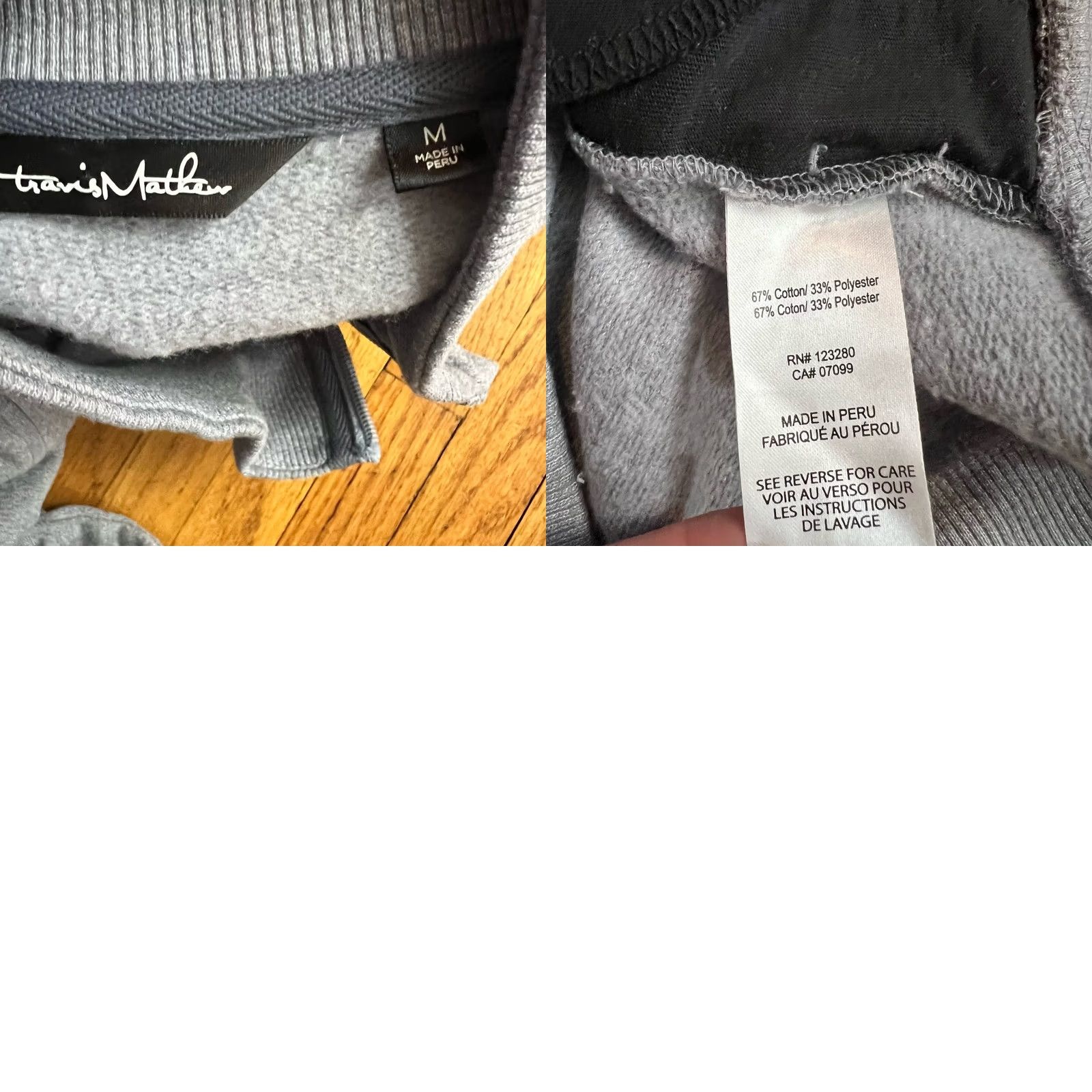 TravisMathew Travis Mathew Sweatshirt Mens Medium Gray Quarter Zip Golf Pullover Sweater Size US M / EU 48-50 / 2 - 8 Thumbnail
