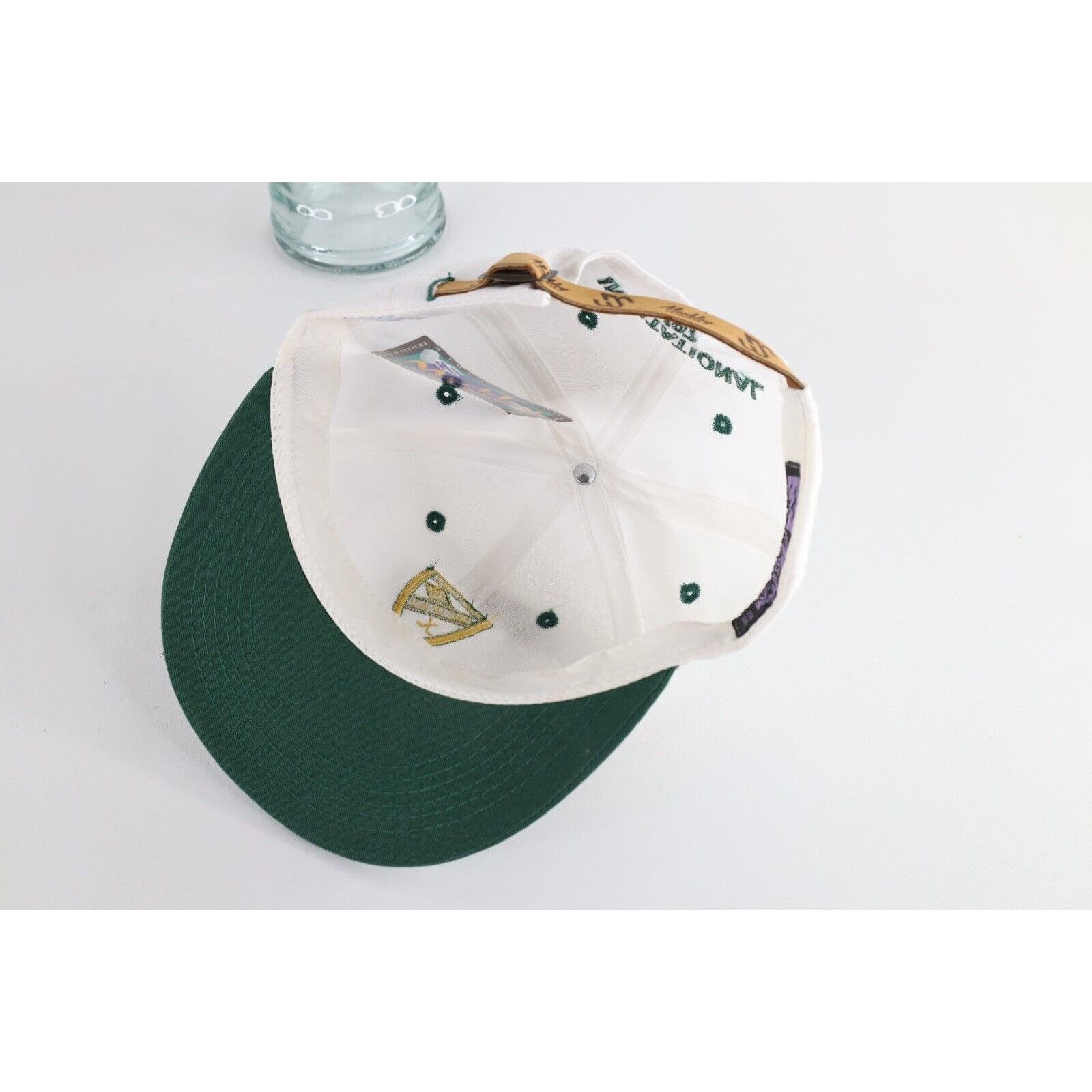 Vintage Deadstock Vintage 90s Green Coat Invitational Golf Hat