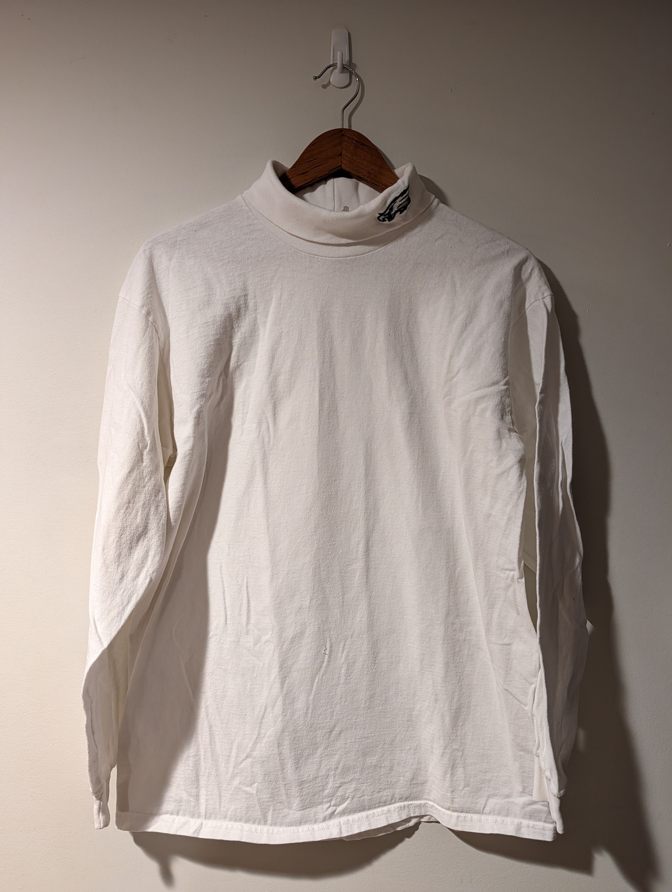 NFL VTG Philadelphia Eagles Long Sleeve Mock Neck Turtleneck 90s Size US L / EU 52-54 / 3 - 1 Thumbnail