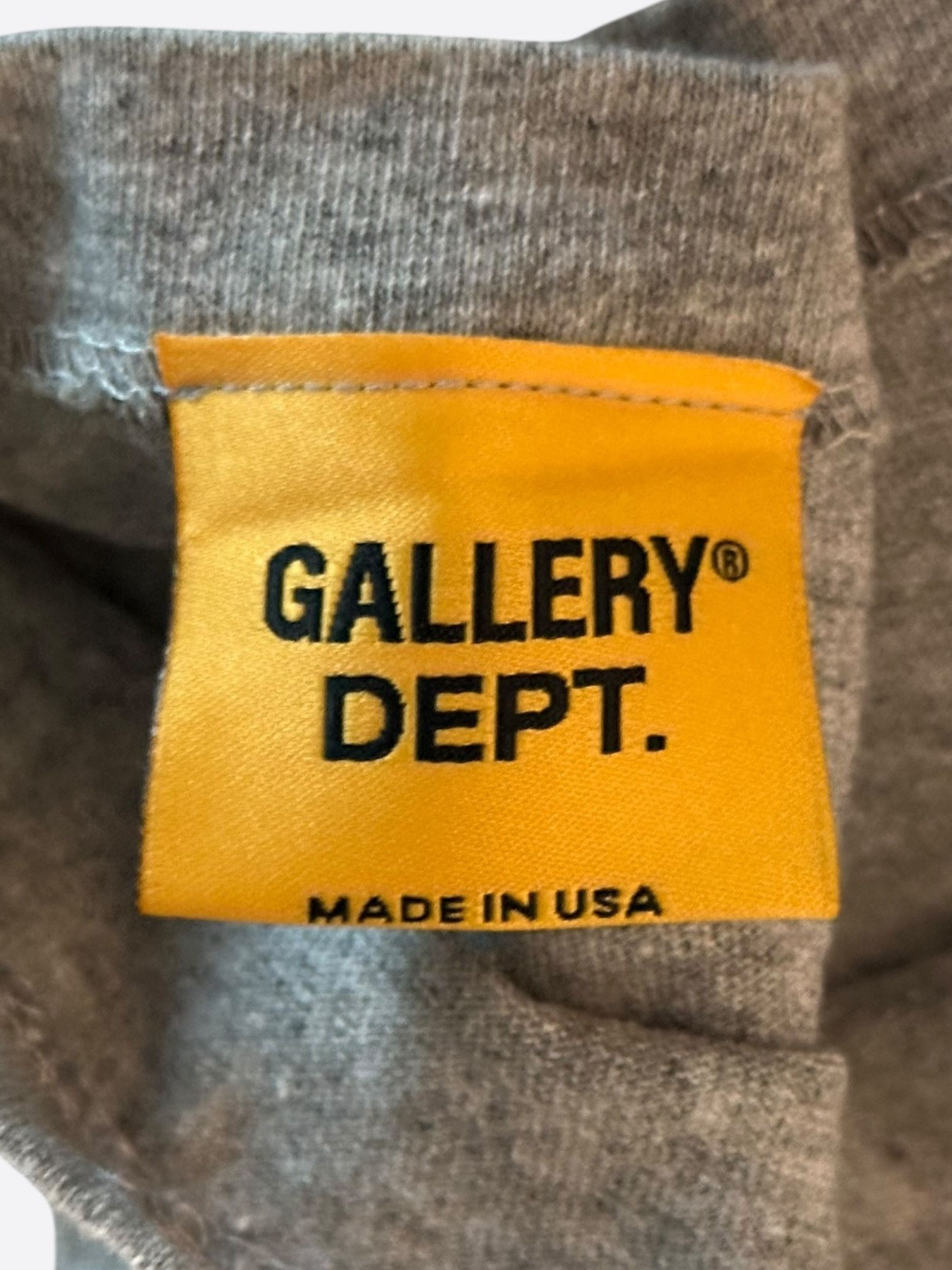 Gallery Dept. Gallery Dept Grey & Green Souvenir Logo Longsleeve T-Shirt Size US XS / EU 42 / 0 - 4 Thumbnail