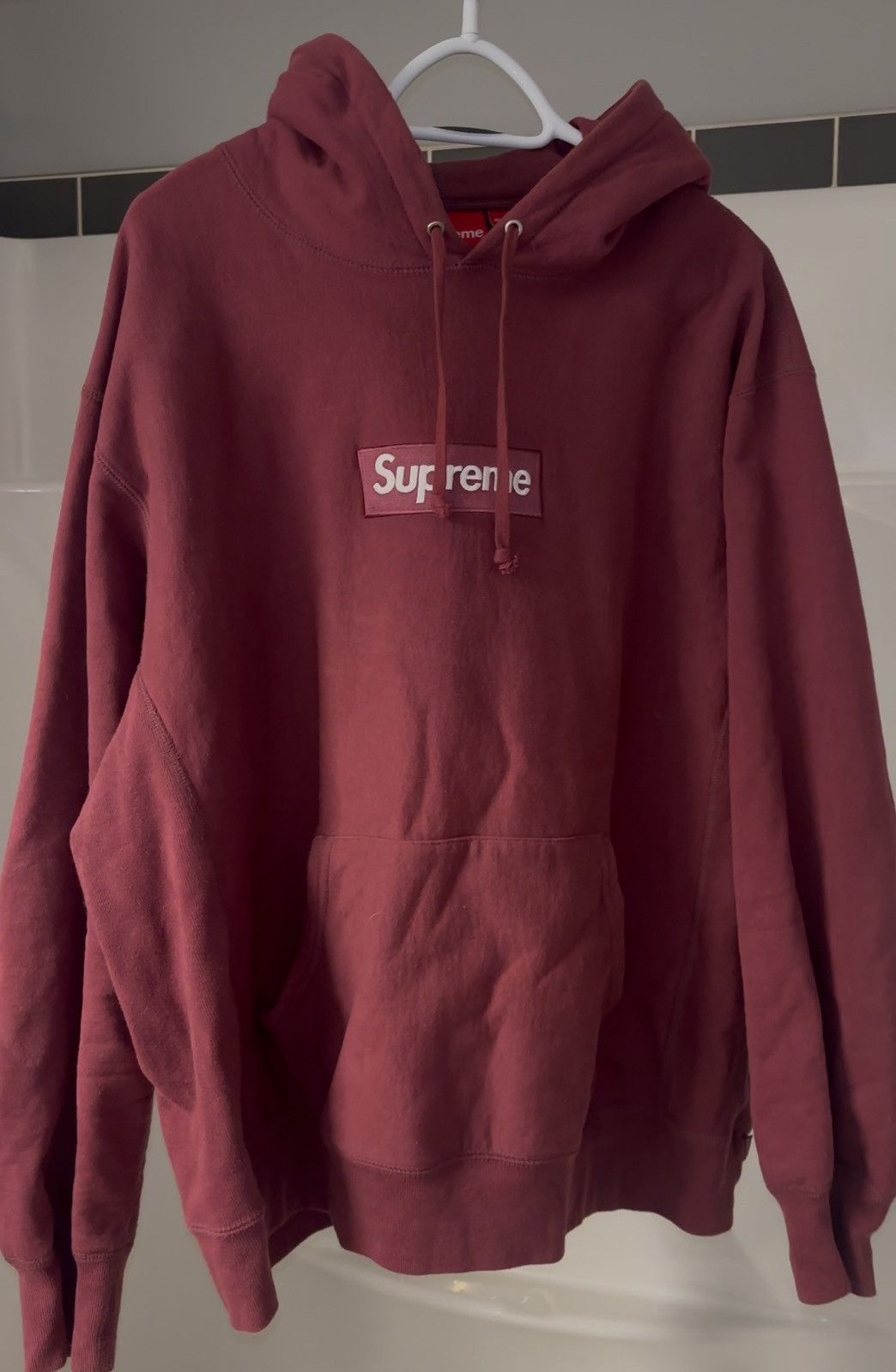Supreme Supreme Box Logo 2021 “Plum” Size US L / EU 52-54 / 3 - 8 Thumbnail
