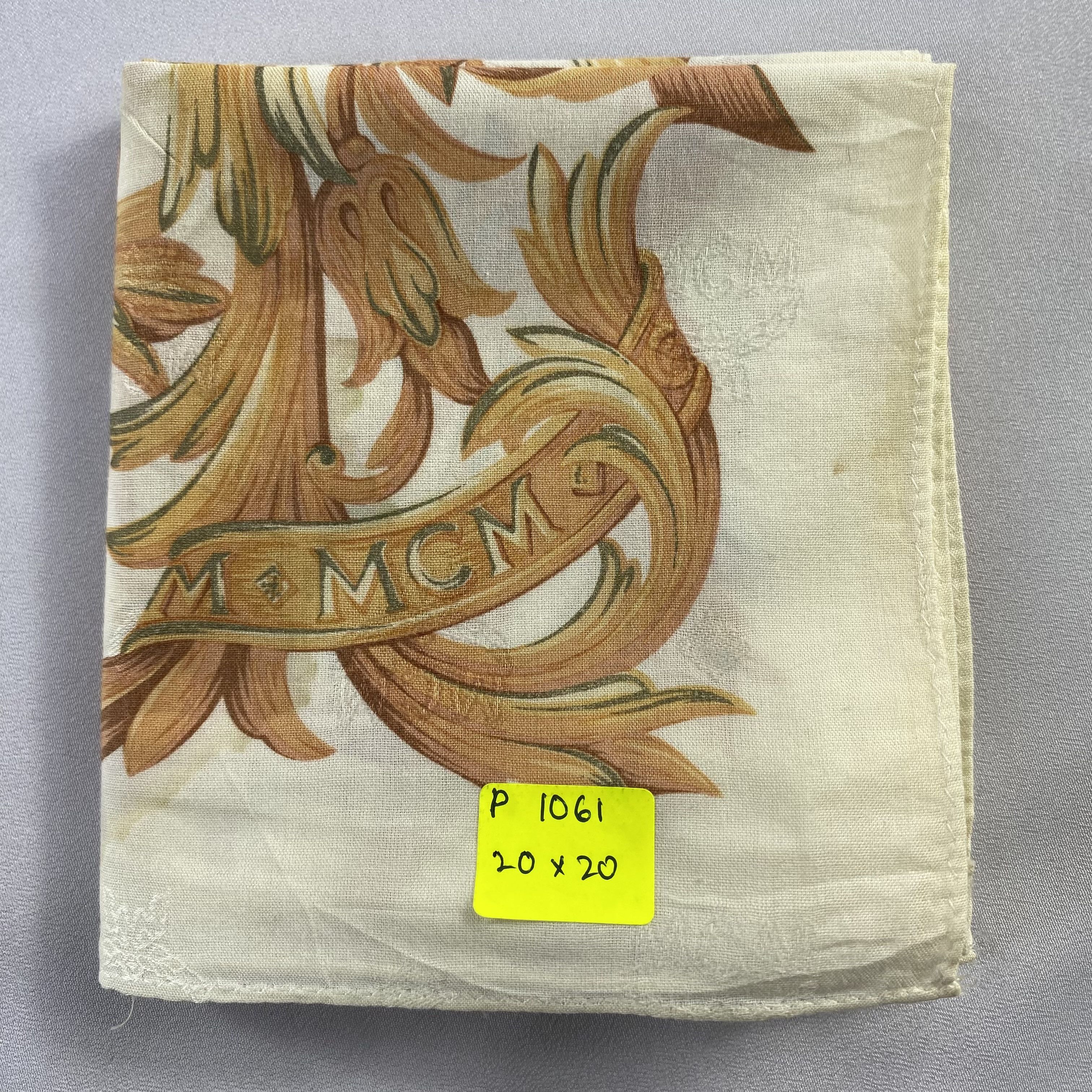 MCM × Vintage MCM Neckerchief / Bandana / Handkerchief-P1061 Size ONE SIZE - 8 Thumbnail