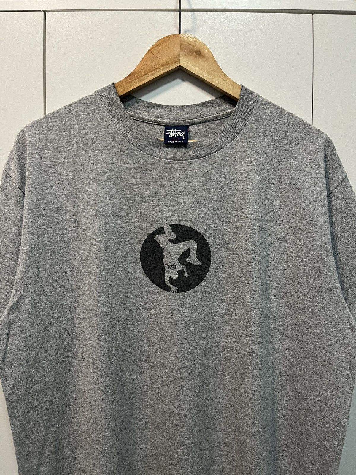 Stussy Vintage 90’s Stussy Flying Man Centre Logo Size US L / EU 52-54 / 3 - 3 Thumbnail