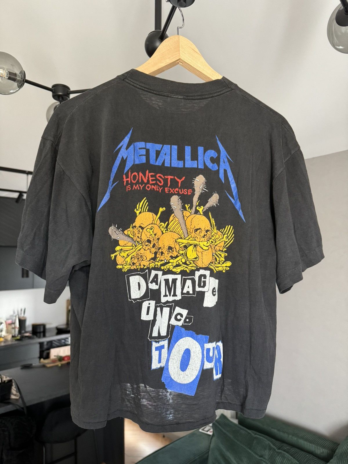 Band Tees × Metallica Very Rare Metalica Danger Inc t-shirt Size US M / EU 48-50 / 2 - 2 Thumbnail