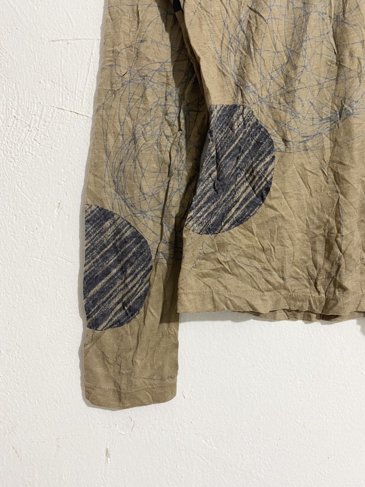 If Six Was Nine 2000's Bajra Japan Longsleeve Abstract Art /Avant Garde/ LGB Size ONE SIZE - 7 Thumbnail