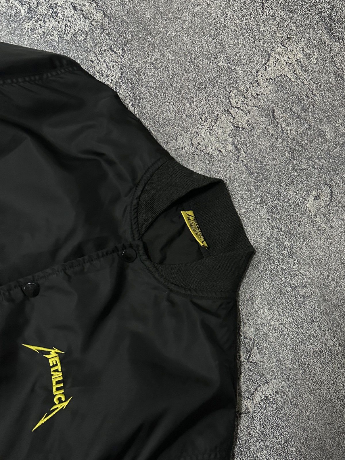 Metallica Metallica Selfridges 2017 Pushead Bomber Jacket Black Sz S Size US S / EU 44-46 / 1 - 15 Thumbnail