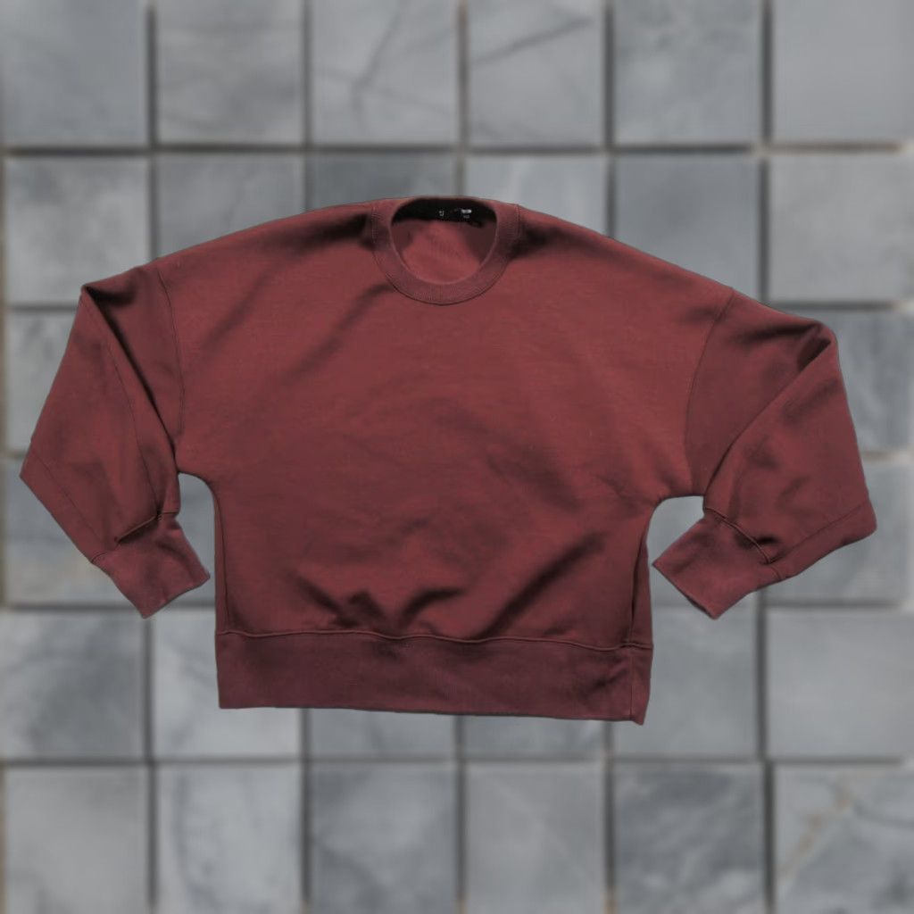 Uniqlo VINTAGE Uniqlo Sweatshirt Mens Small Red Jil Sander Crewneck Sweater Pullover Unisex Size US S / EU 44-46 / 1 - 1 Thumbnail