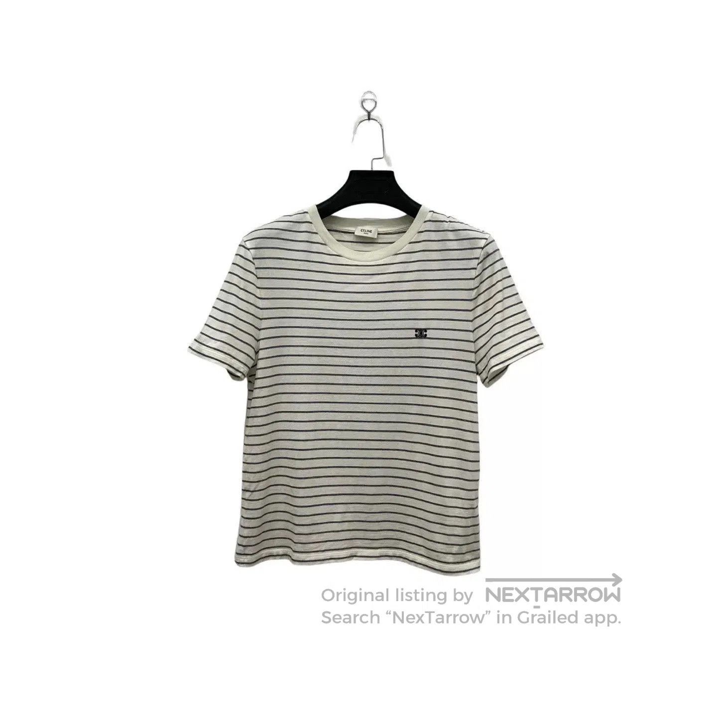 Celine Celine Triomphe Striped Short. Size US S / EU 44-46 / 1 - 2 Thumbnail