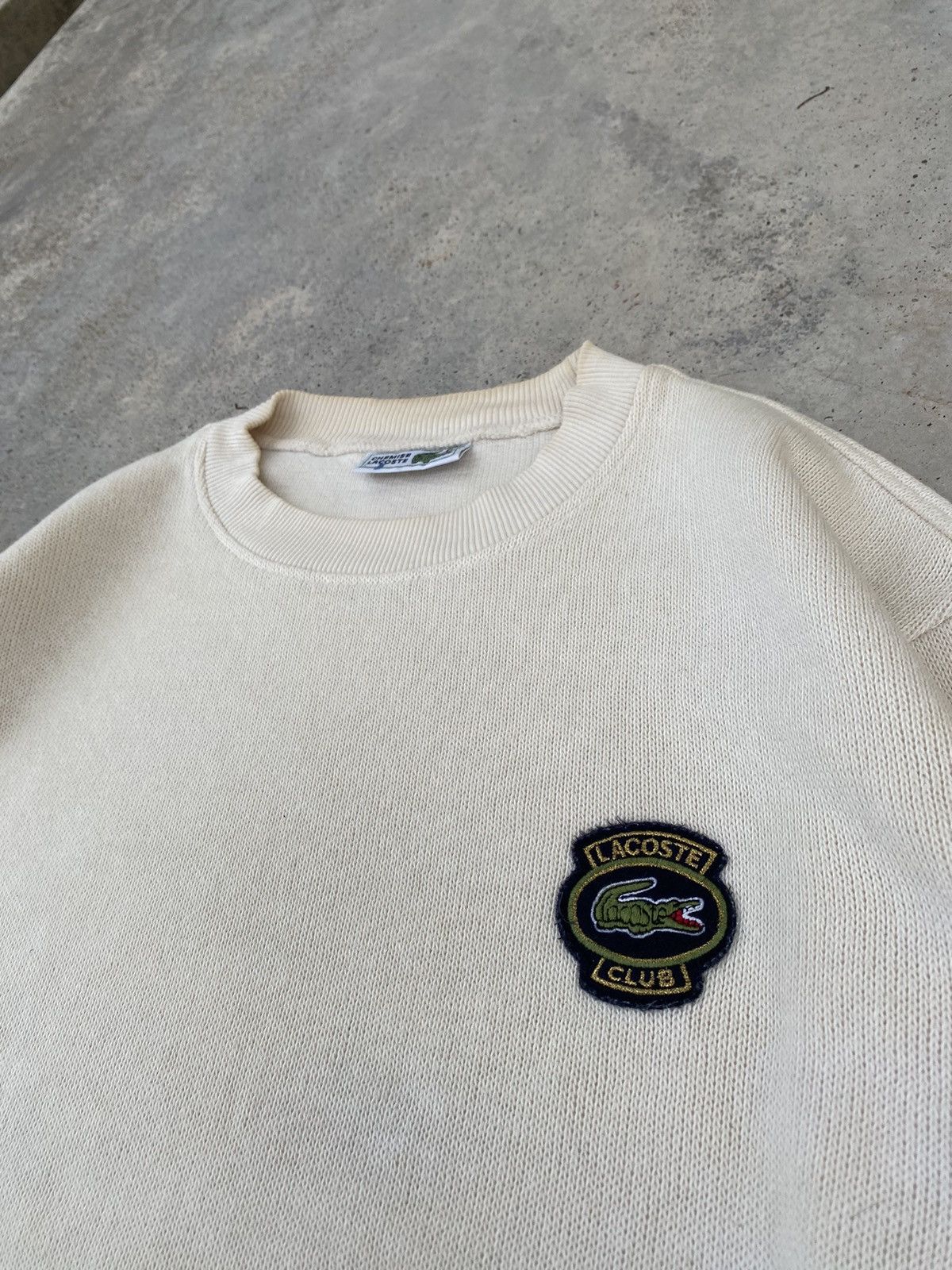 Lacoste Vintage Chemise Lacoste Knitwear Wool Sweater Size US M / EU 48-50 / 2 - 3 Thumbnail