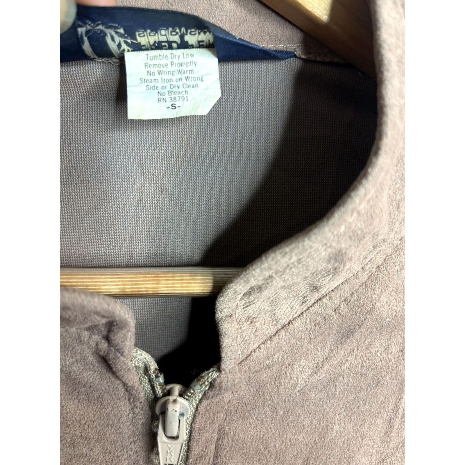 Fred Perry Fred Perry Track Jacket Mens Small Brown Sportswear Full Zip Lined Size US S / EU 44-46 / 1 - 6 Thumbnail
