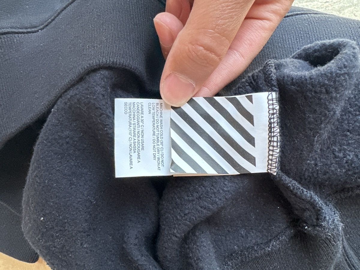 Off-White Off White Black and White Crewneck Small Size US S / EU 44-46 / 1 - 6 Thumbnail