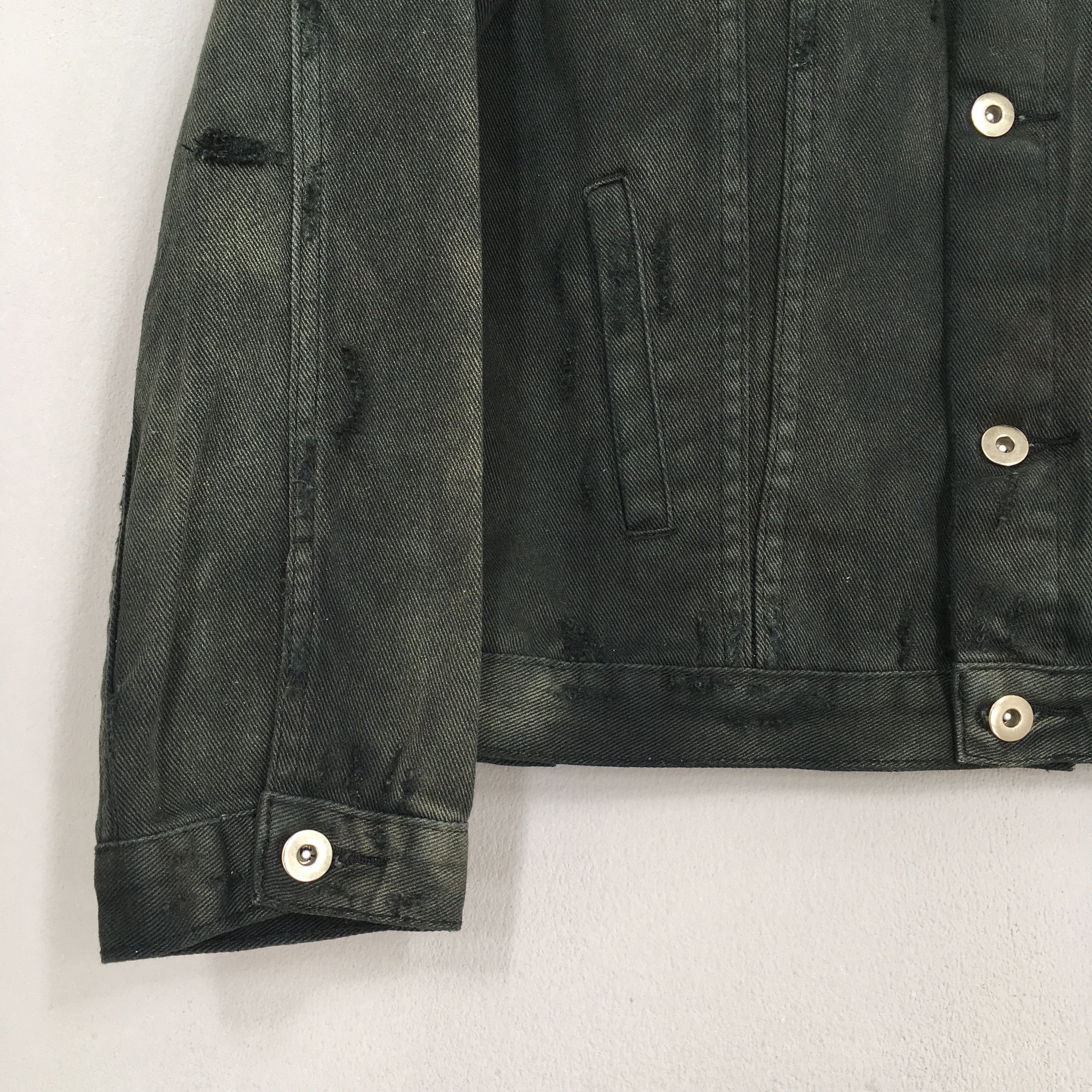Vintage Vintage Faded Distressed No Hope Trucker Denim Jacket Small Size US S / EU 44-46 / 1 - 3 Thumbnail