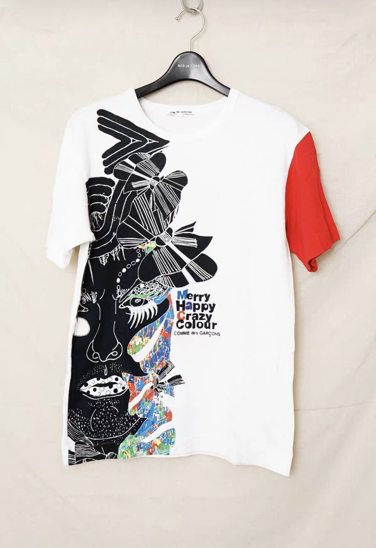 Comme des Garcons Comme des Garçons Portrait Print T-shirt Size US S / EU 44-46 / 1 - 2 Thumbnail