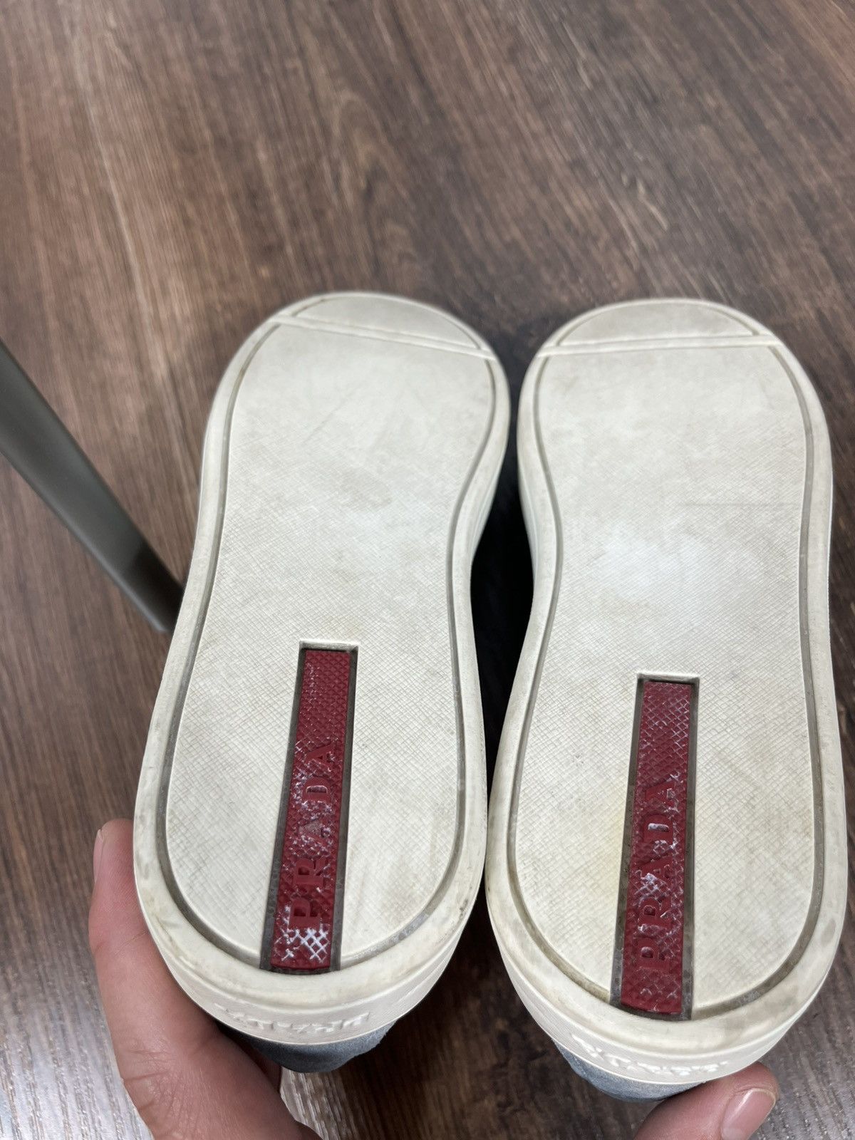 Prada Prada Suede Slip-On Sneakers Women’s EU 35.5 Designer Style Size US 5.5 / IT 35.5 - 14 Thumbnail