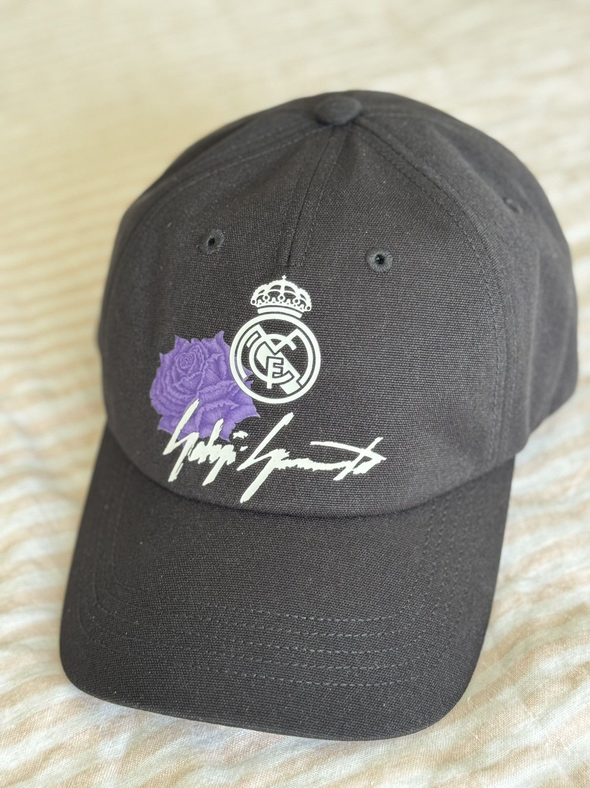 Adidas Y-3 Real Madrid Cap Black 2024 IS5228