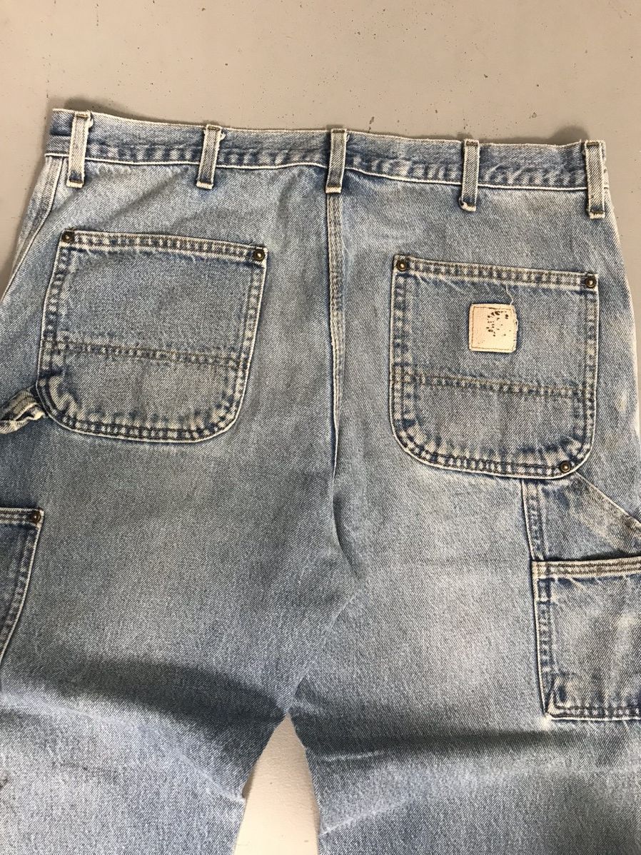 Carhartt × Vintage Carhartt double knee B73 DST Denim Size US 37 - 10 Thumbnail