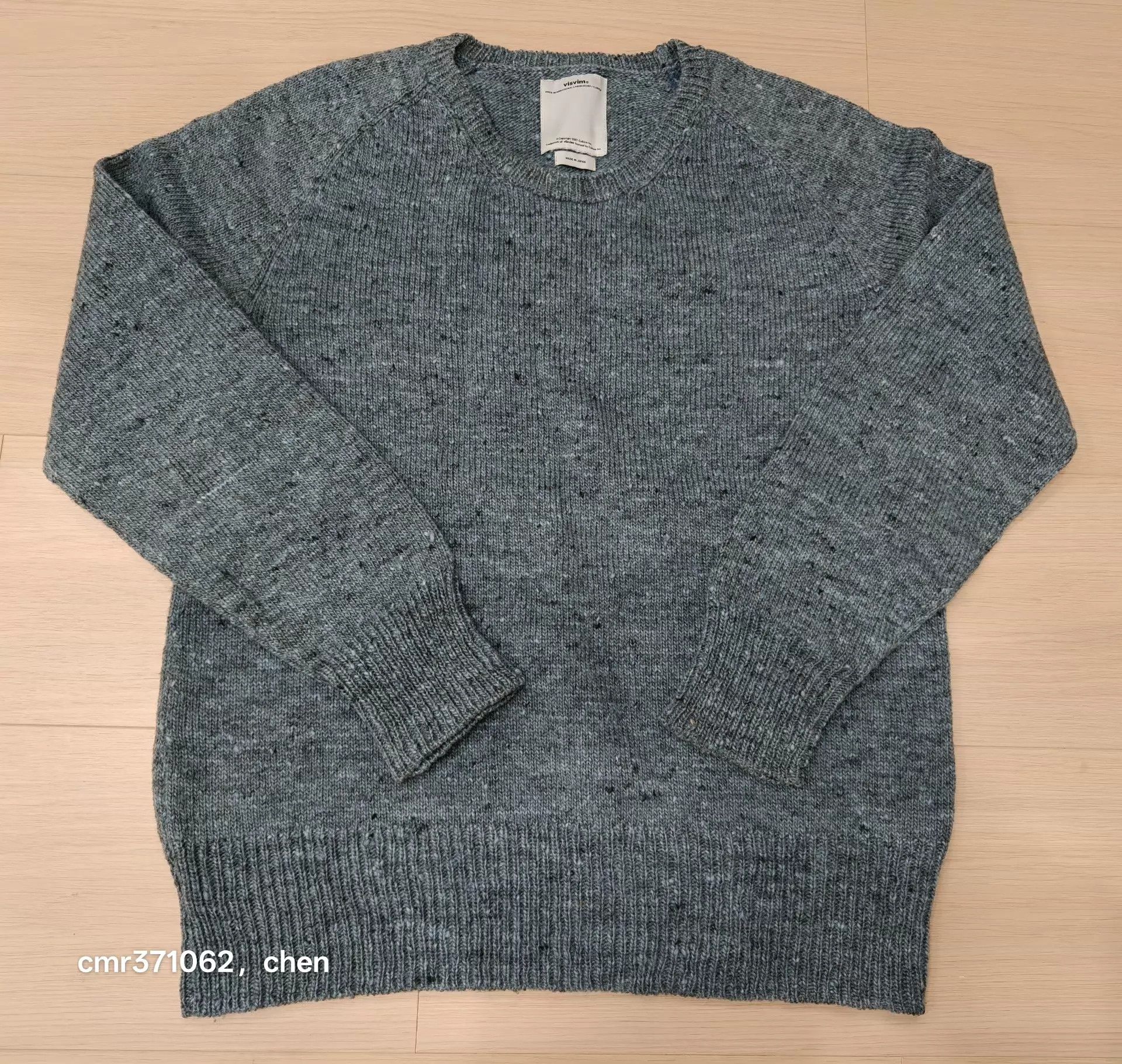 Visvim visvim 17AW COLLEGE KNIT L/S N.D. indigo 2 95New Size US M / EU 48-50 / 2 - 1 Thumbnail