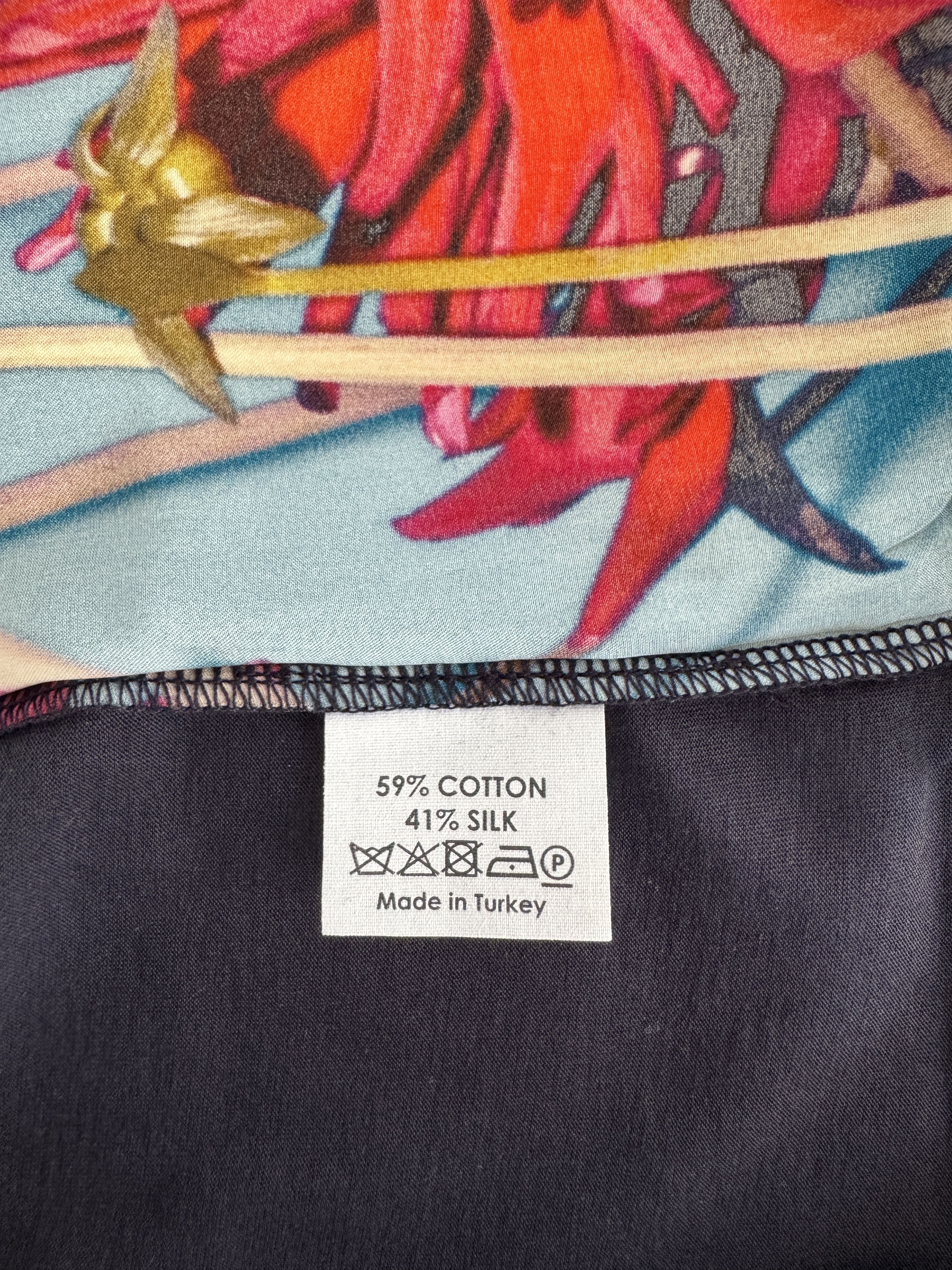 Dries Van Noten Floral-print Top in Multicolor Cotton and Silk Size M / US 6-8 / IT 42-44 - 4 Thumbnail