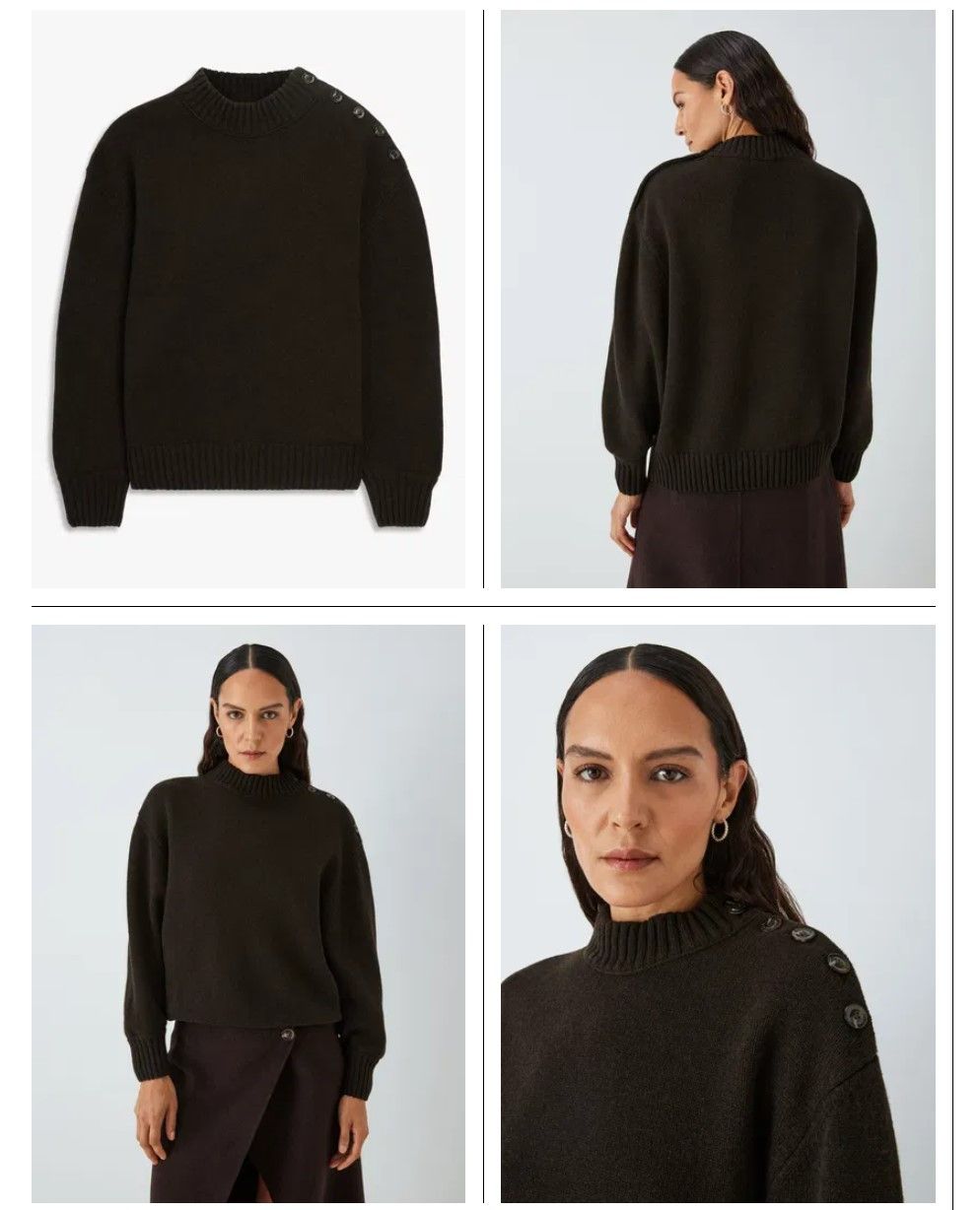 Soeur Pure wool sweater brown Size S / US 4 / IT 40 - 4 Thumbnail