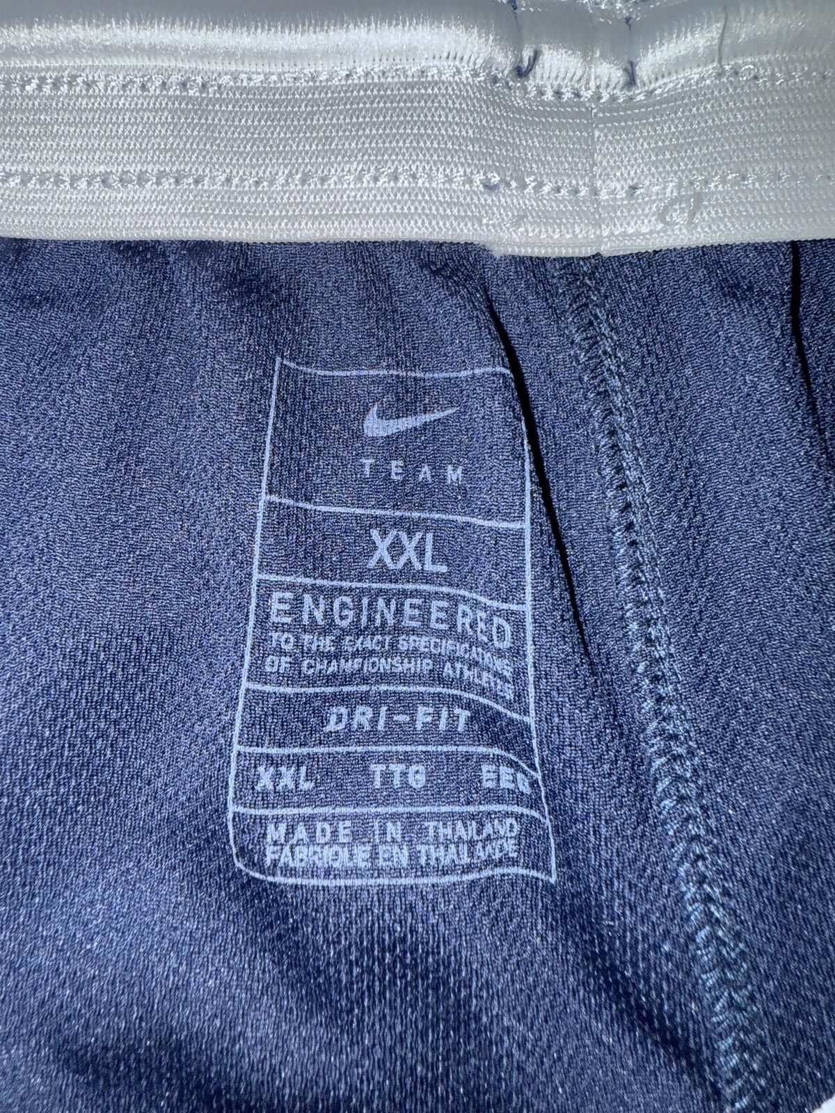 Nike Nike Men’s Blue White Ny Vs Ny Lincoln Park Classic Basketball Shorts Size US 40 / EU 56 - 2 Thumbnail