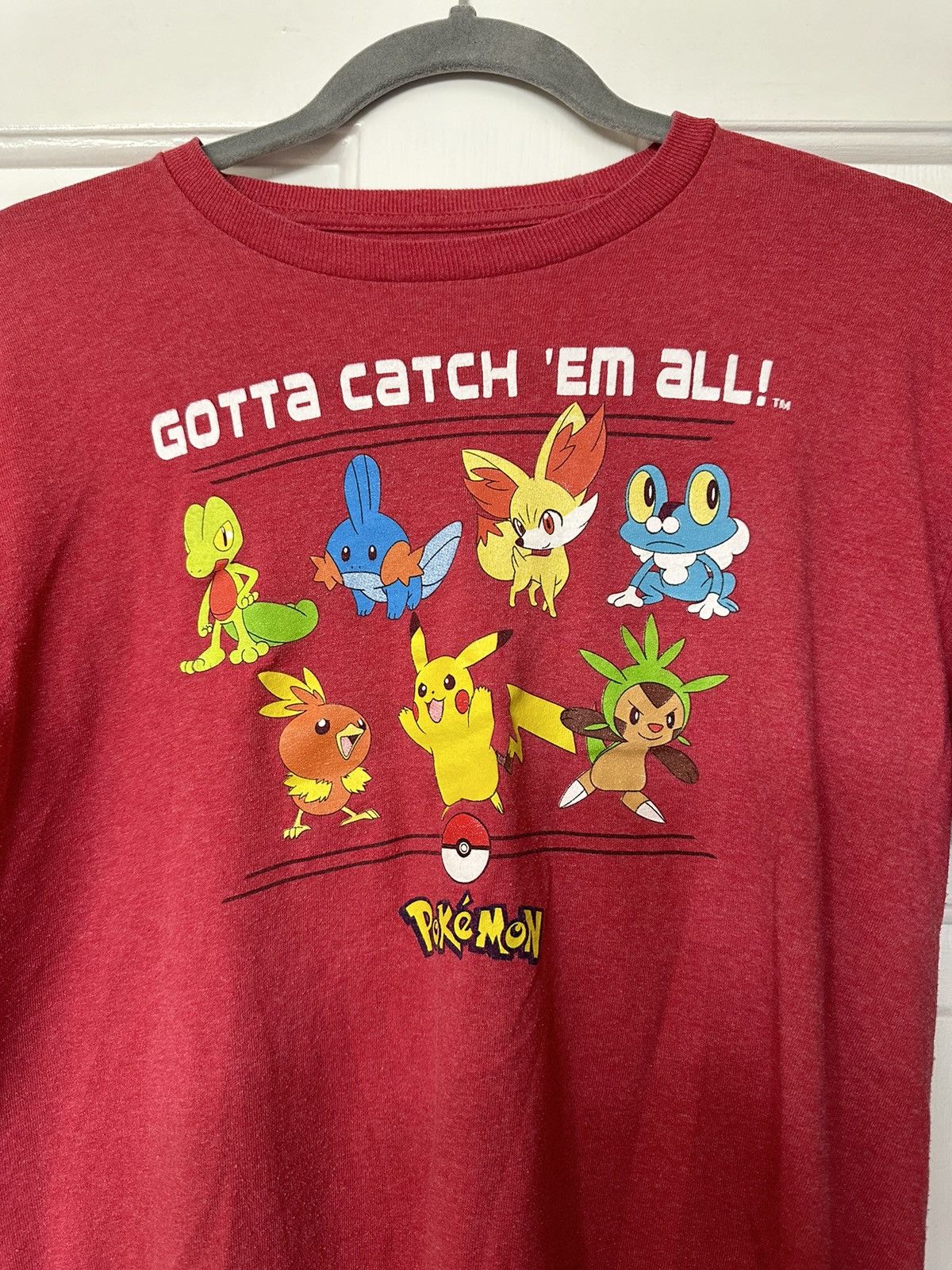 Pokemon Pokémon 2015 Red Shirt - Size M - Vintage Size US M / EU 48-50 / 2 - 2 Thumbnail