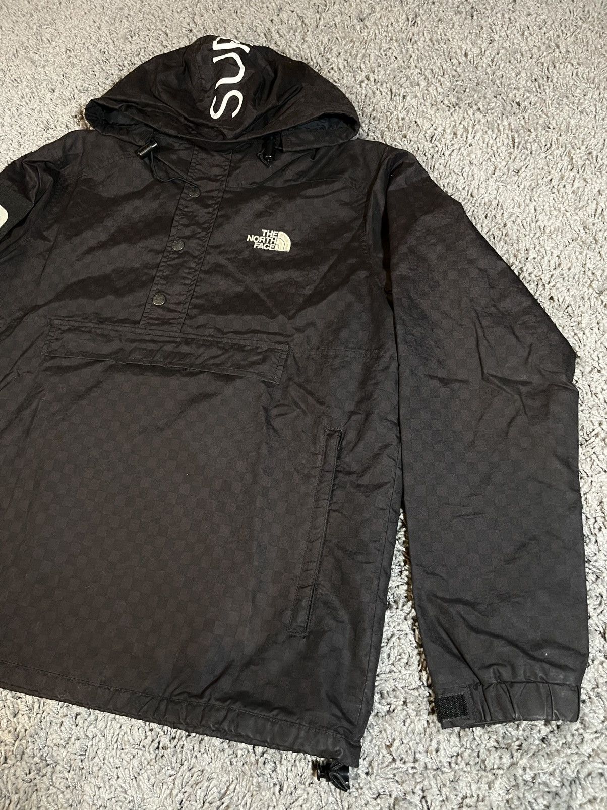 Supreme × The North Face 2011SS Supreme X TNFCheckered Windbreaker Jacket Black Size US M / EU 48-50 / 2 - 5 Thumbnail