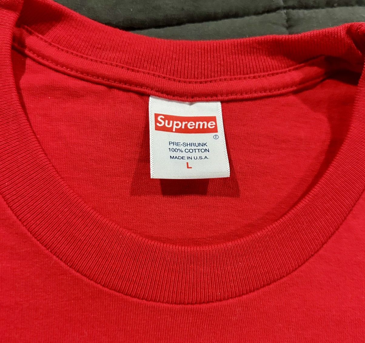 Supreme Supreme Men’s Red Blank Tee Size Large Size US L / EU 52-54 / 3 - 2 Thumbnail