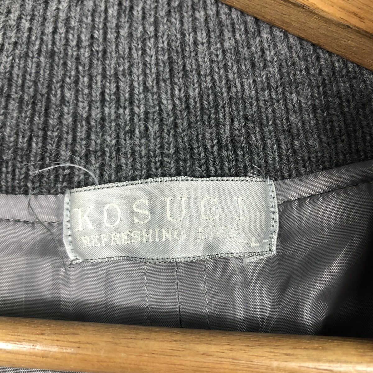 Japanese Brand 📌Vintage Cardigan Bomber Jacket Button Kosugi Issey Miyake Size US L / EU 52-54 / 3 - 18 Thumbnail