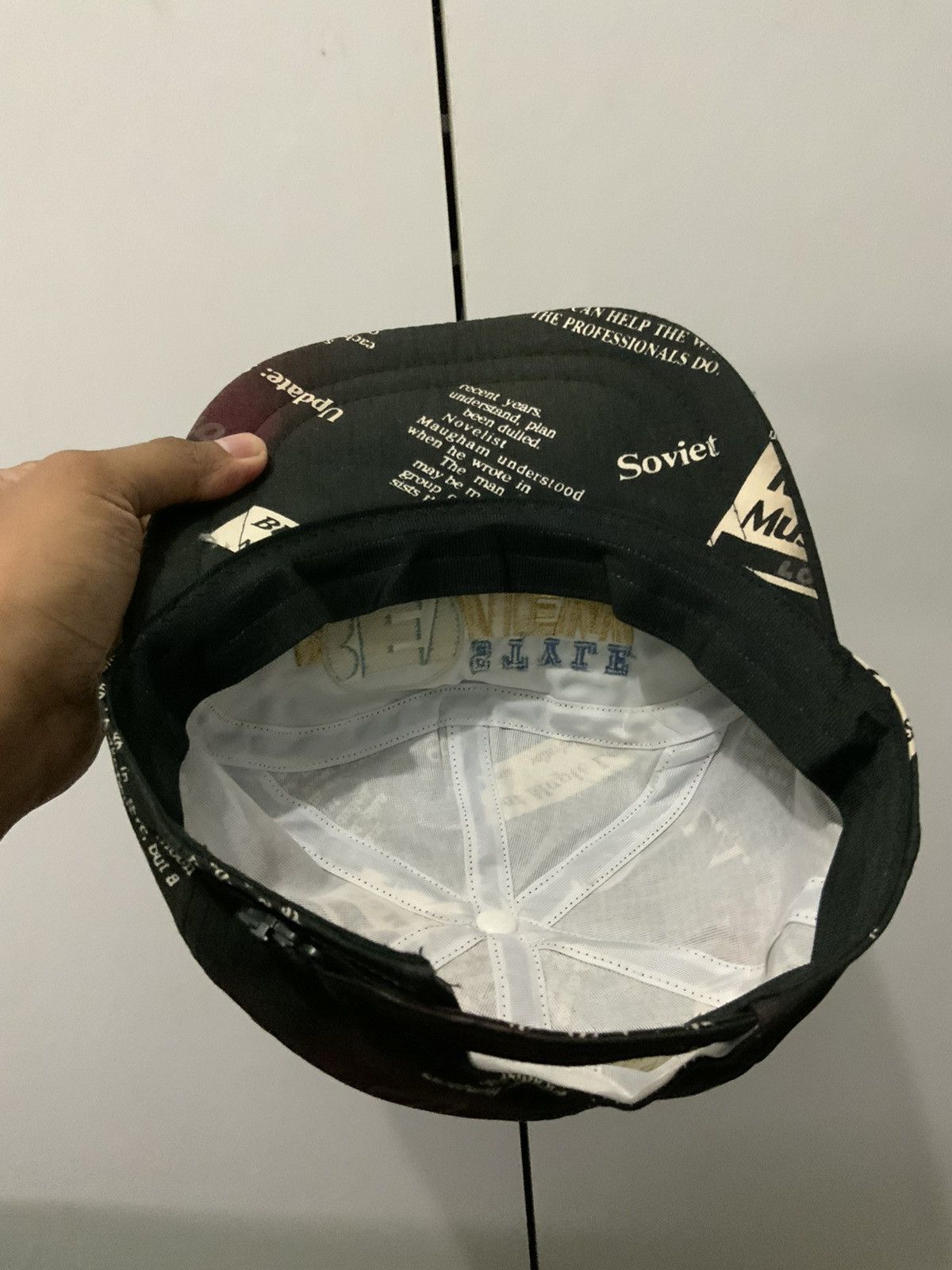 Japanese Brand Review Archive Style Fade Zipper Hat Cap Size ONE SIZE - 8 Thumbnail