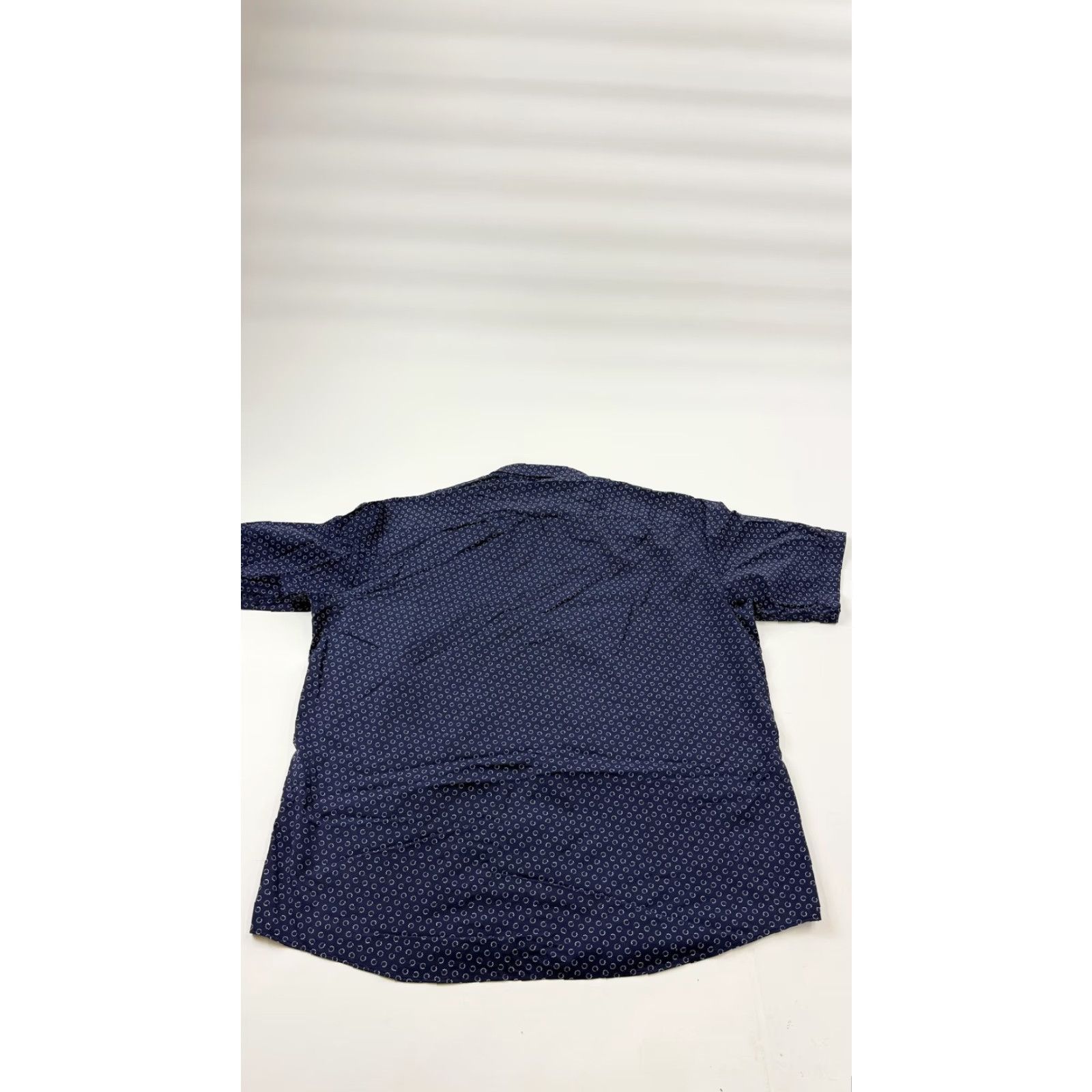 BUGATCHI VINTAGE Bugatchi Shirt Mens XL Blue Classic Fit Short Sleeve Button Up Patterned Casual Size US XXL / EU 58 / 5 - 5 Thumbnail