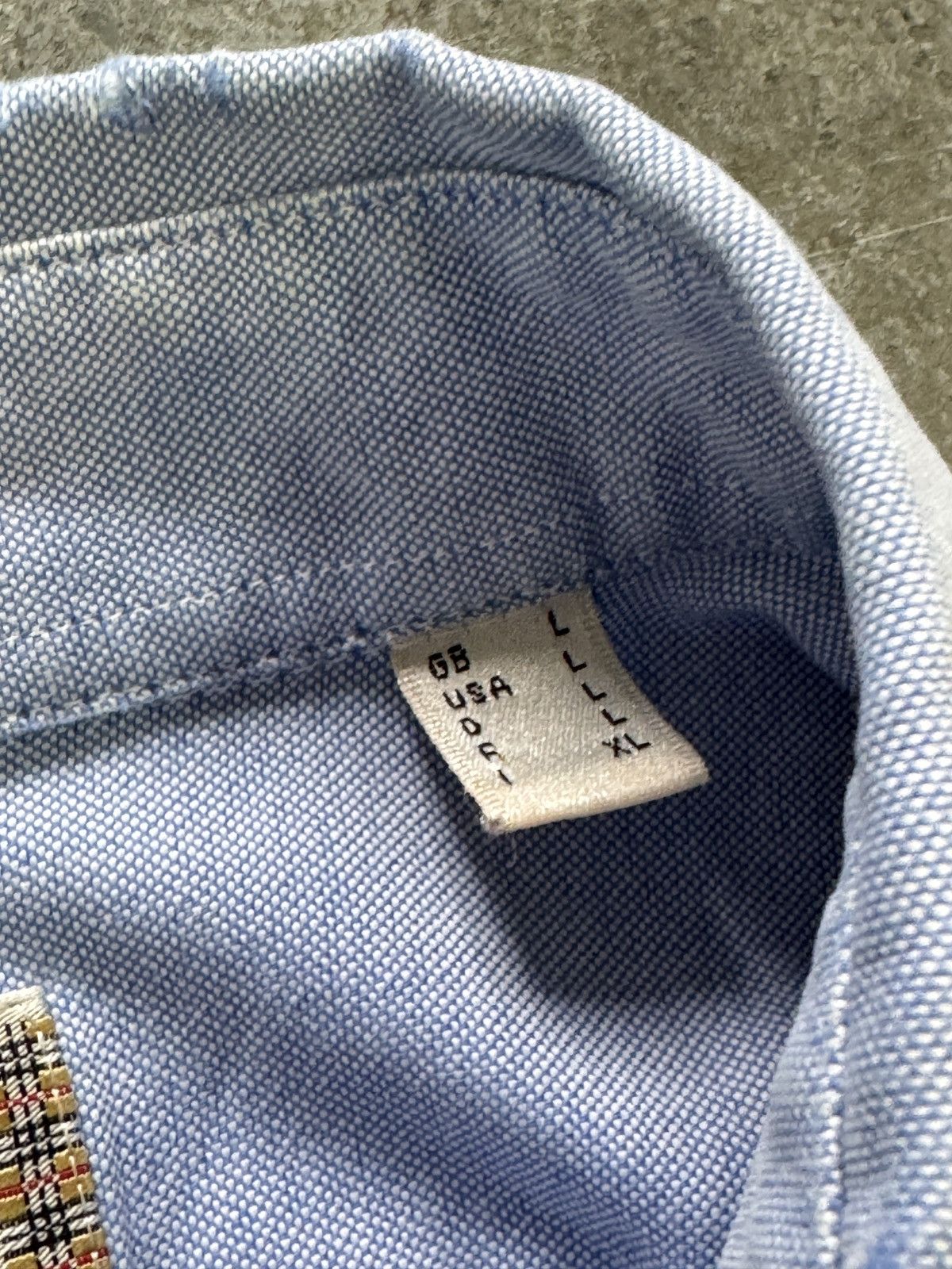 Burberry Thomas Burberry Vintage Shirt Size US L / EU 52-54 / 3 - 8 Thumbnail