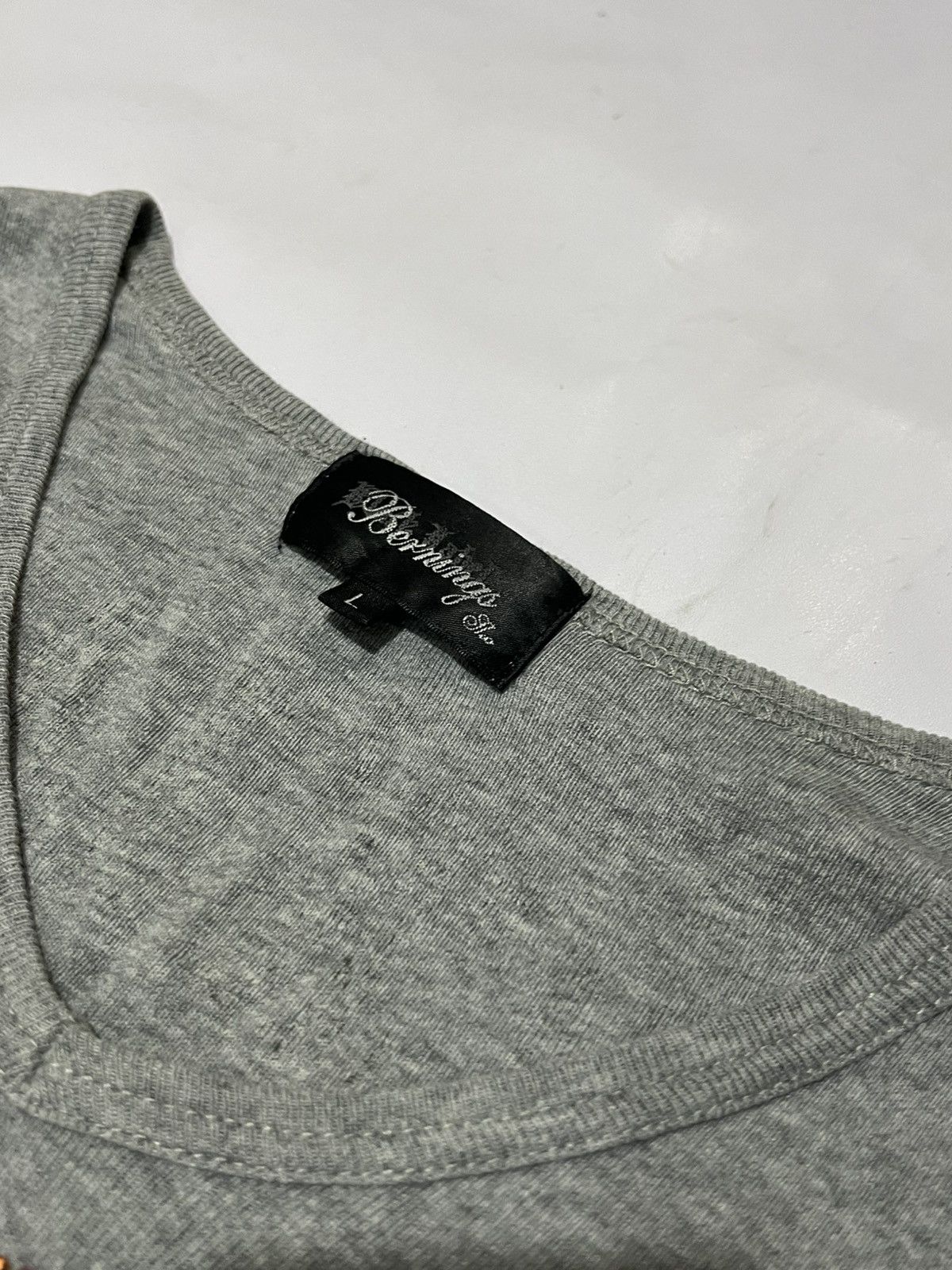 If Six Was Nine × Japanese Brand × Le Grande Bleu (L.G.B.) Bernings sho poem longsleve Size L / US 10 / IT 46 - 5 Thumbnail