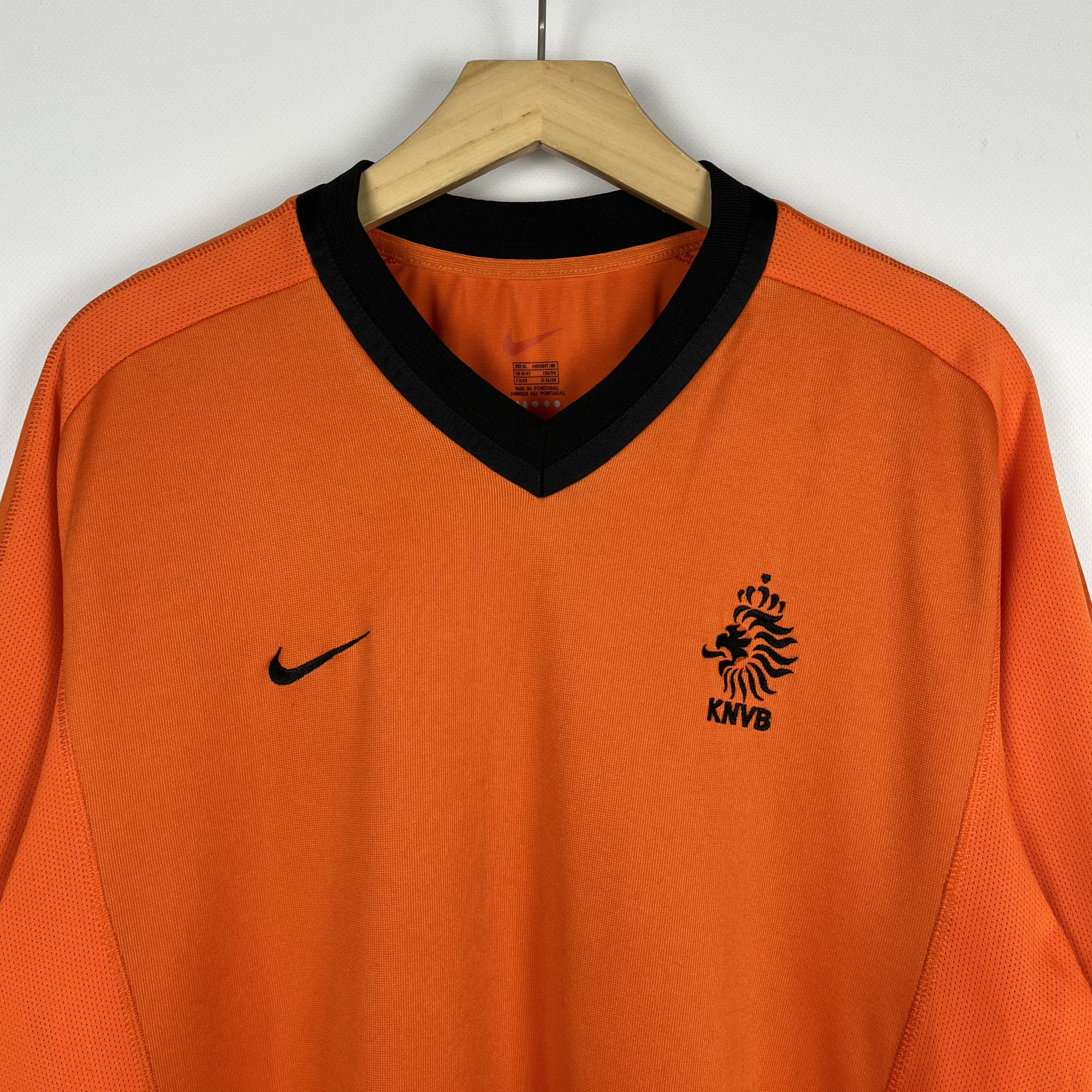 Nike Vintage Nike Netherlands Holland Home Soccer Jersey 2000/02 Size US XL / EU 56 / 4 - 6 Thumbnail