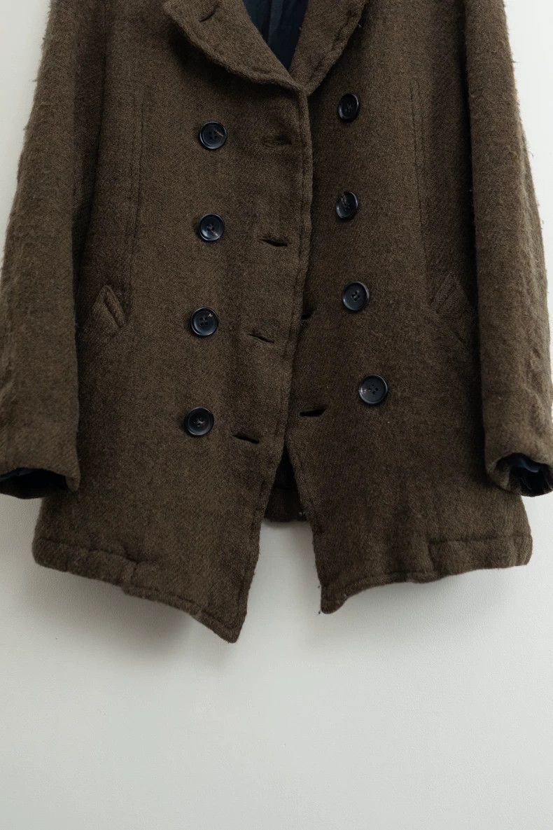 Comme des Garcons Comme des Garcons Felt wool double-breasted lapel coat Size M / US 6-8 / IT 42-44 - 5 Thumbnail