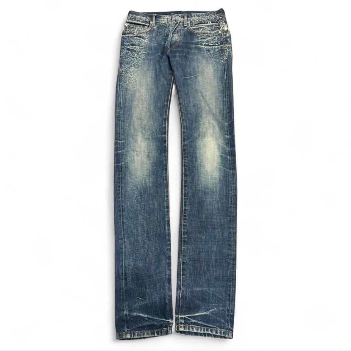 Dior Dior Homme ss07 graphite coated Denim | Grailed