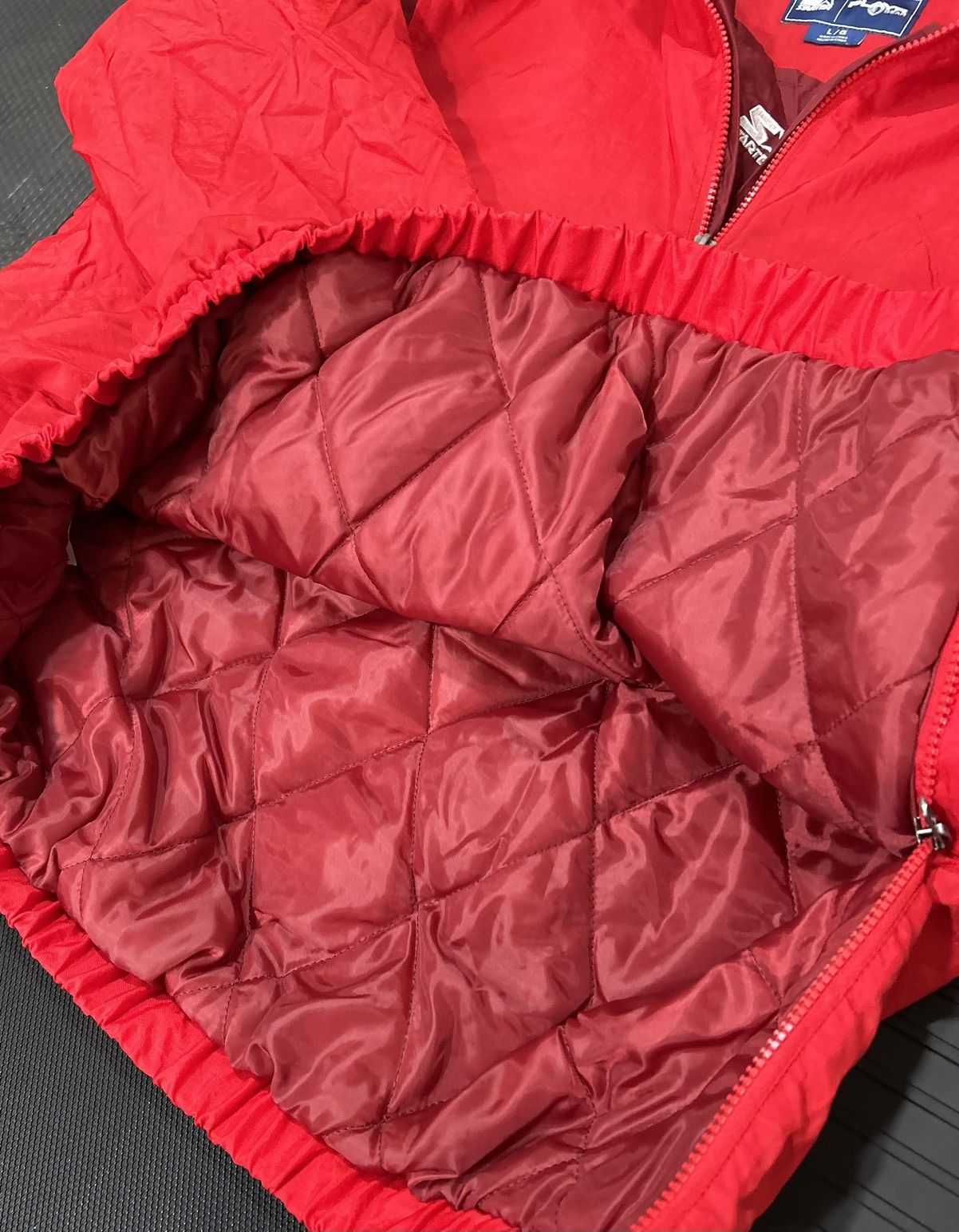 Starter STARTER San Antonio Commanders puffer jacket 90s style rare Size US L / EU 52-54 / 3 - 5 Thumbnail